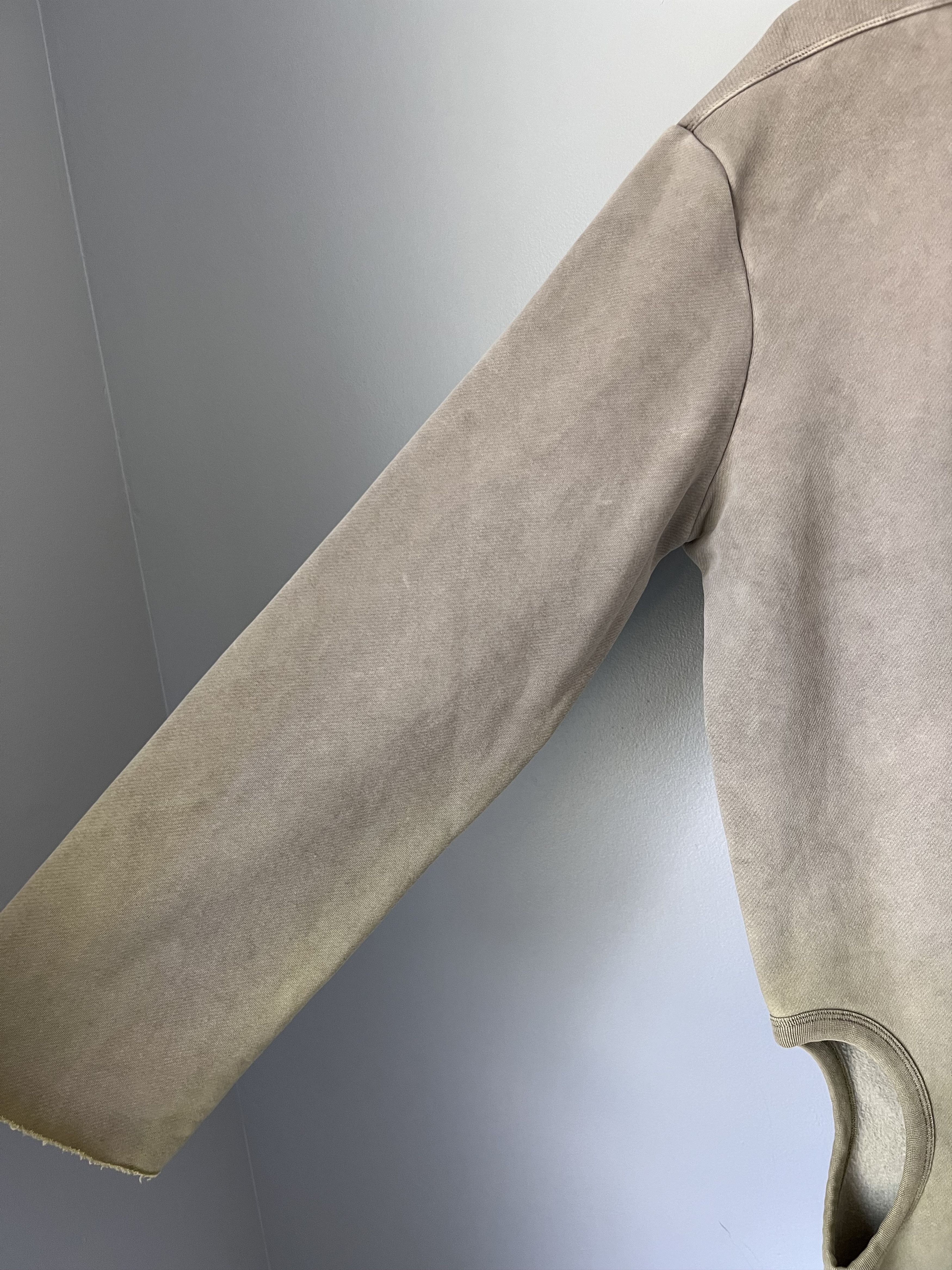 Moncler × Rick Owens Rick Owens Moncler Subhuman Cutout Sweatshirt Acid Degrade Size US L / EU 52-54 / 3 - 5 Thumbnail