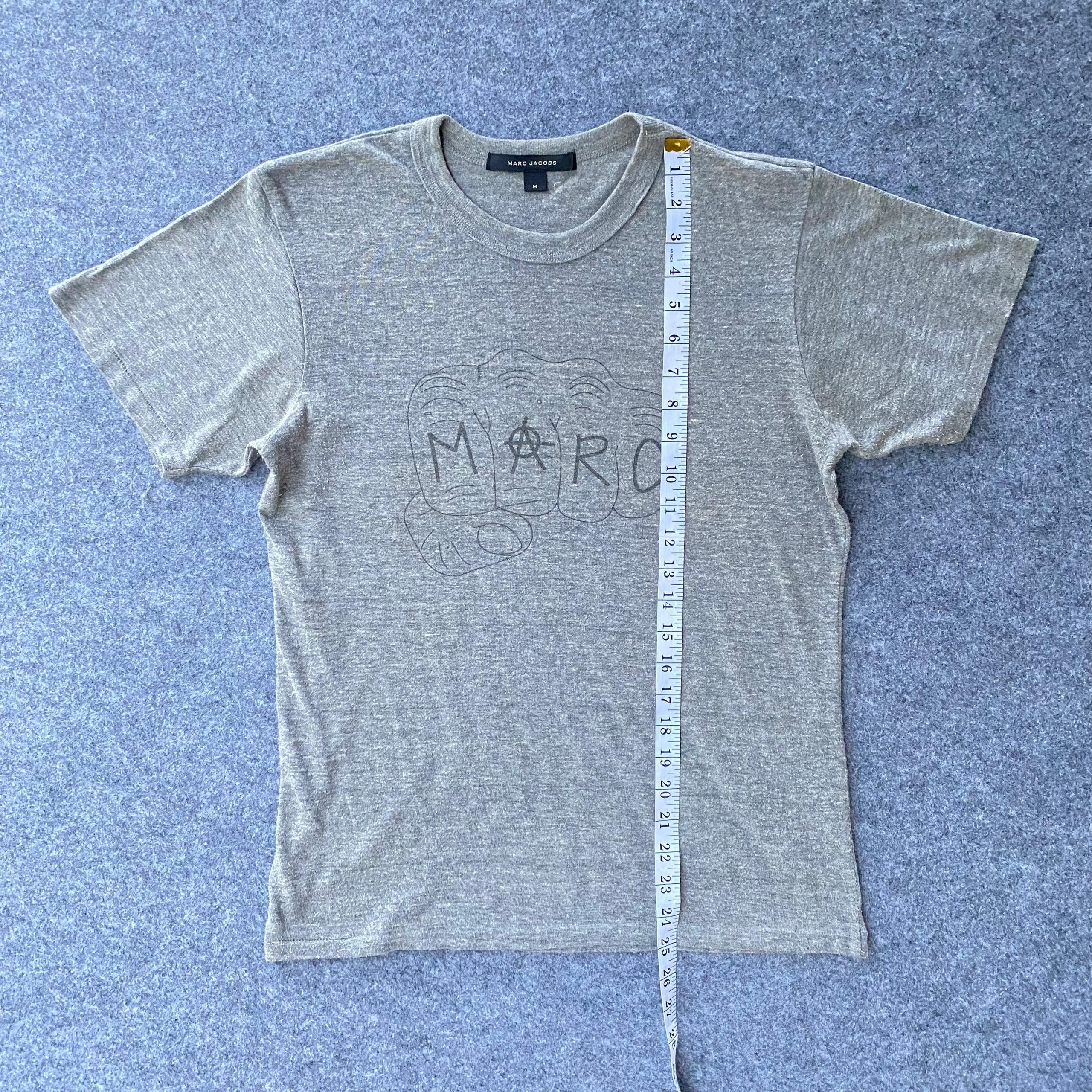 Marc Jacobs Vintage Marc Jacob Rayon Tshirt Size US M / EU 48-50 / 2 - 3 Thumbnail