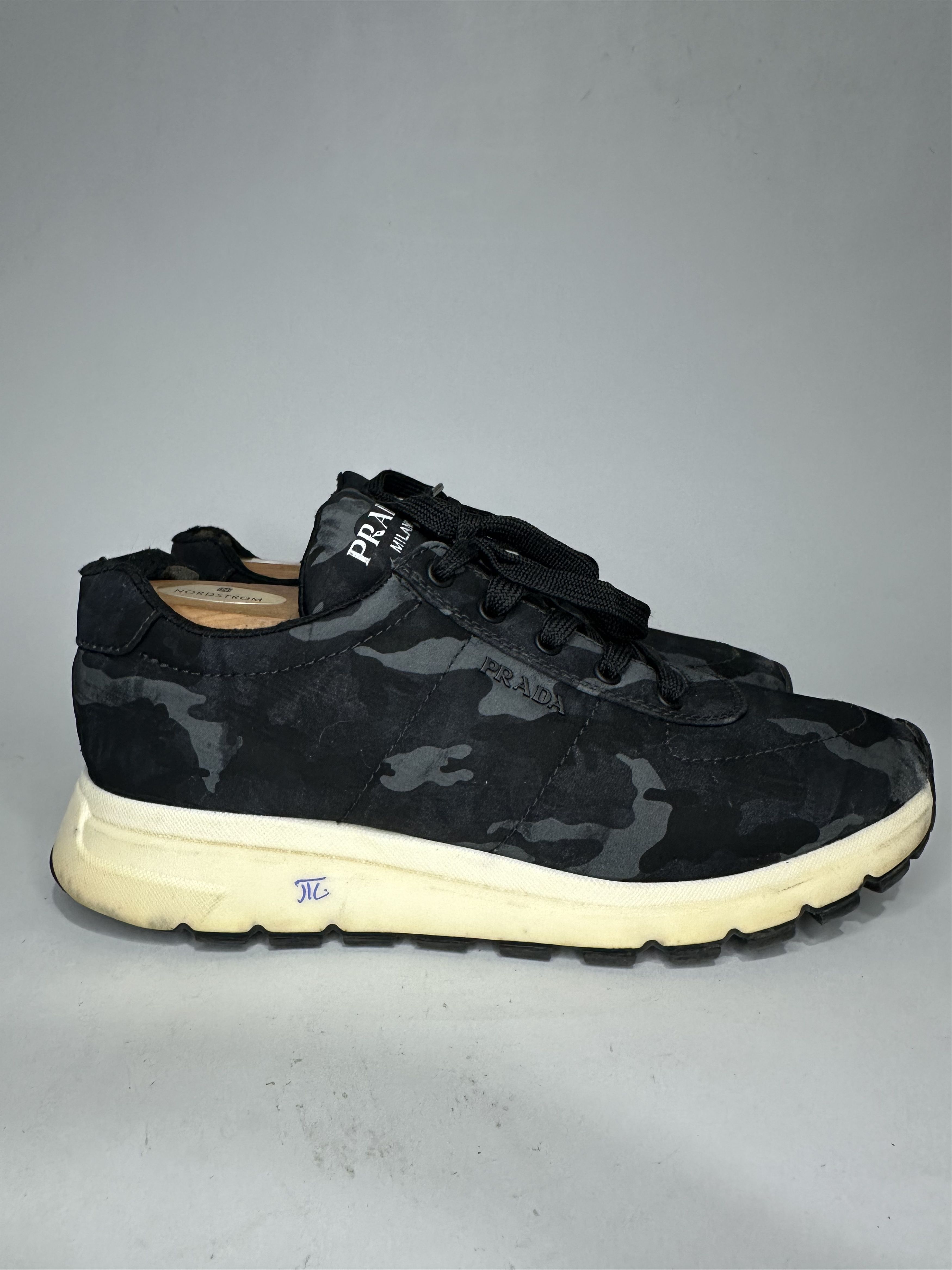 Prada Prada Camouflage Low Top Trainers. Size US 7 / EU 40 - 1 Thumbnail