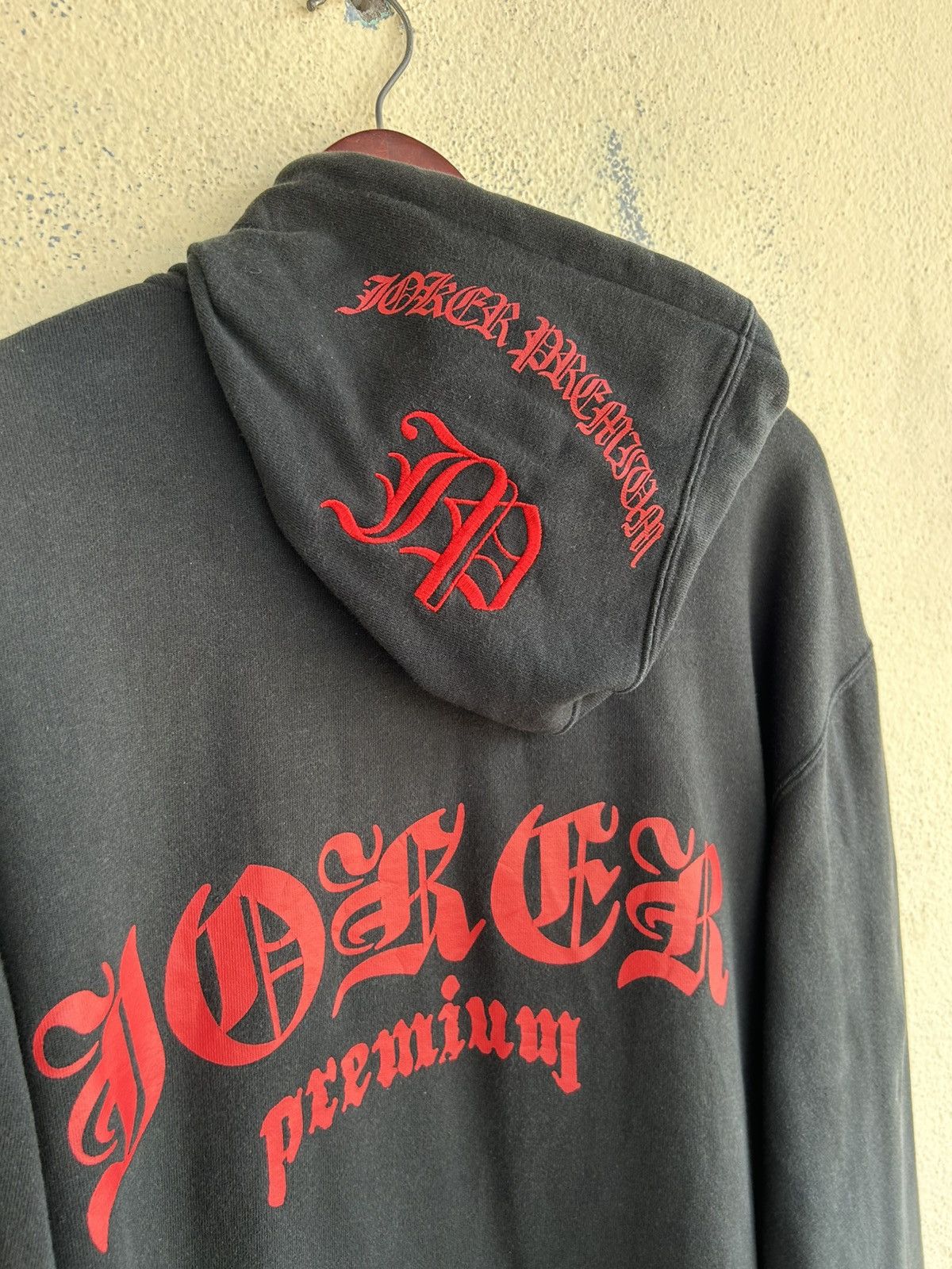 Japanese Brand Joker Premium Spell-out Zip Up Hoodie Size US XL / EU 56 / 4 - 7 Thumbnail