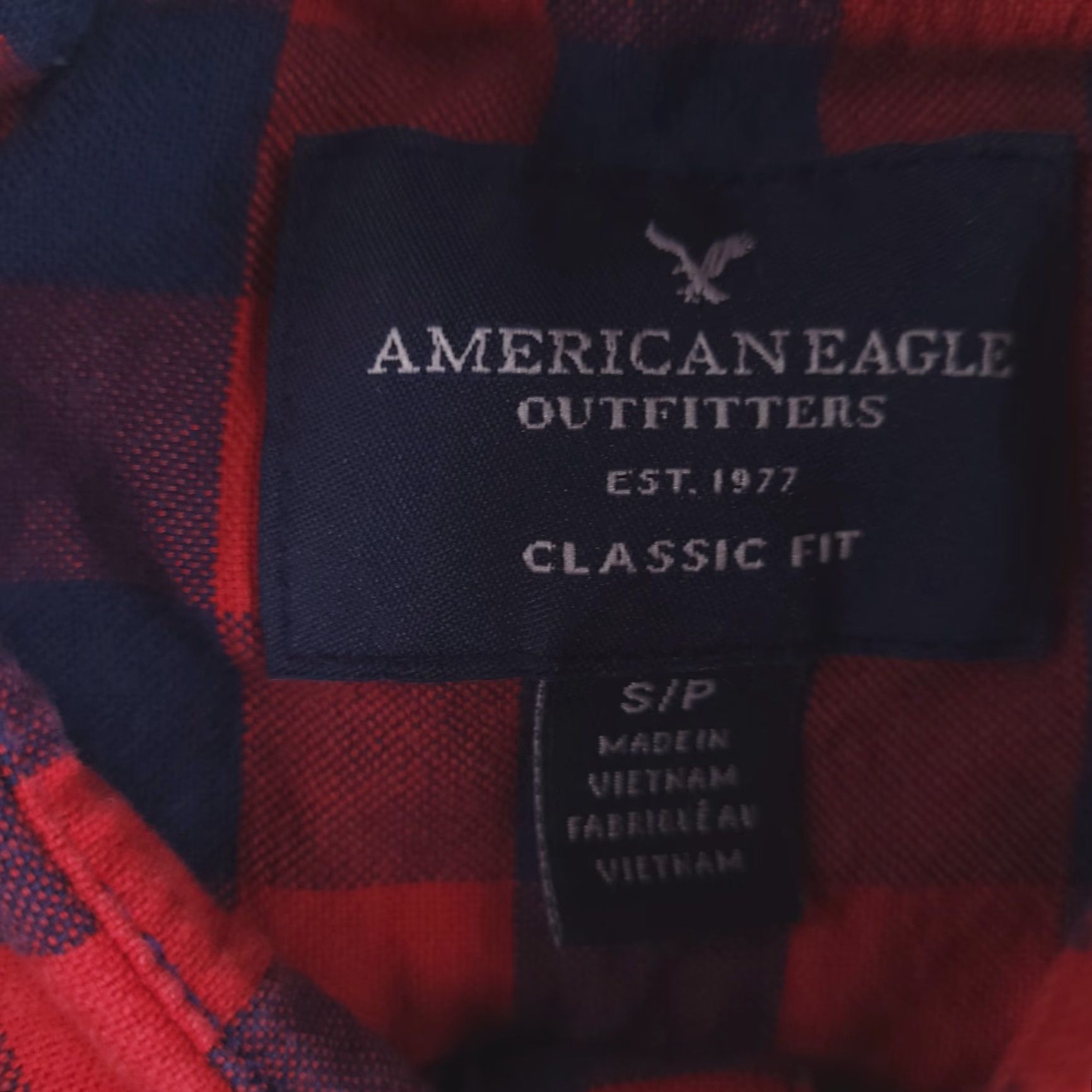 American Eagle Outfitters **American Eagle Mens Flannel Red Multicolor Button-Up Long Sleeve** User: American Eagle Mens Flannel Red Multicolor Button-Up Long Sleeve Size US S / EU 44-46 / 1 - 3 Thumbnail
