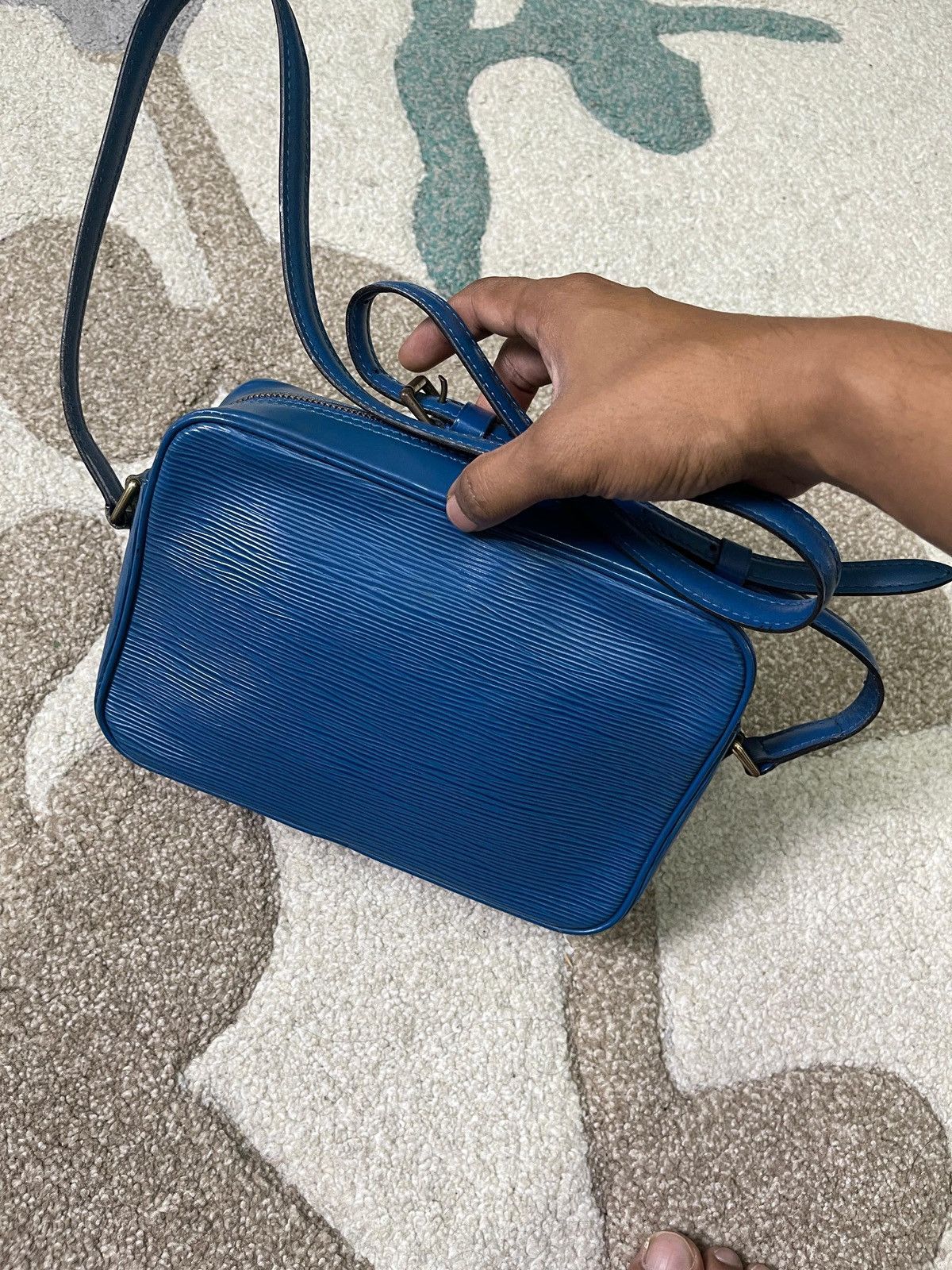 Louis Vuitton × Vintage Louis vuitton trocadero blue epi leather Size ONE SIZE - 3 Thumbnail