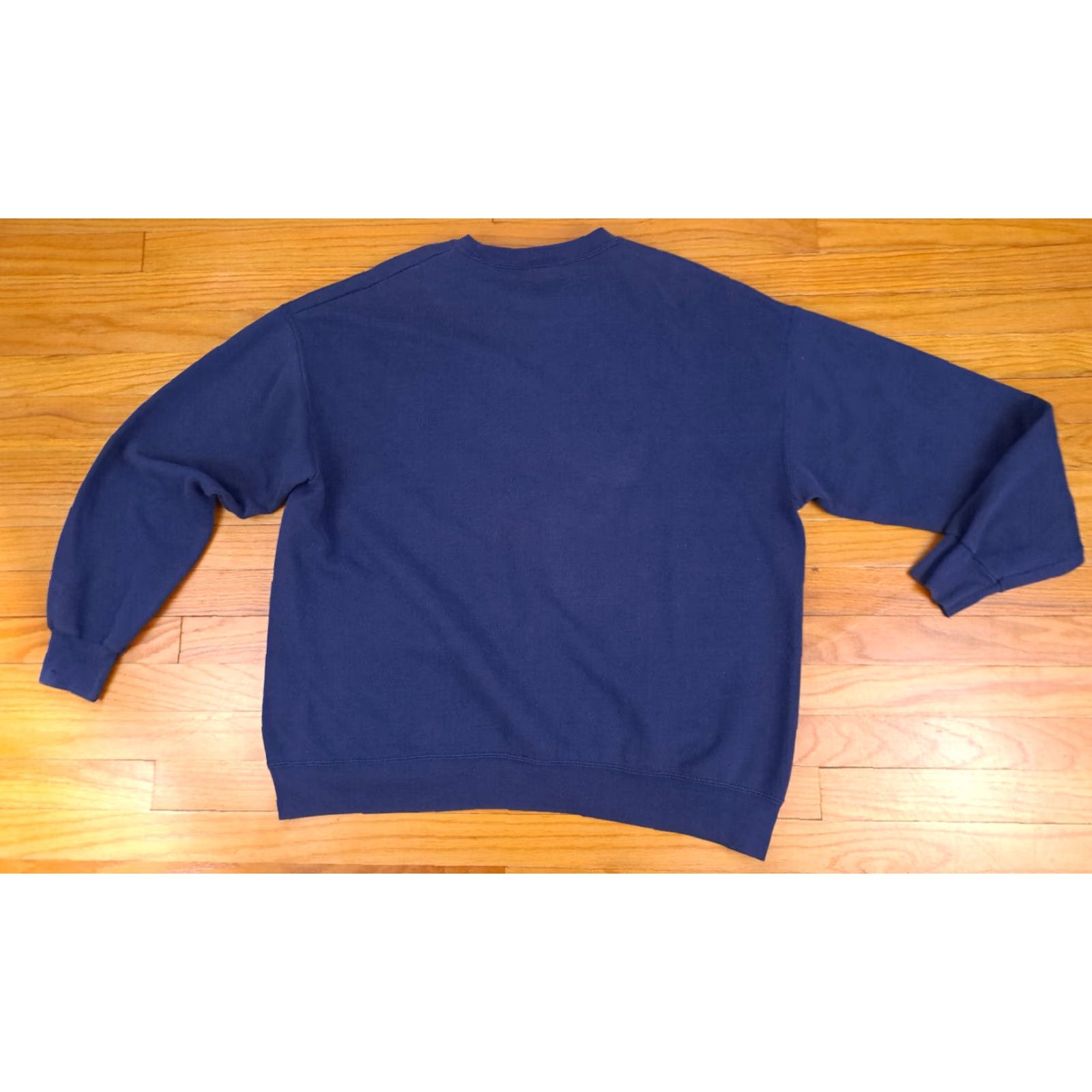 NFL New England Patriots Sweatshirt NFL Football Team Printed XL Blue Men Pullover Canvas Blue 26in Chest 26in Long Size US XL / EU 56 / 4 - 5 Thumbnail