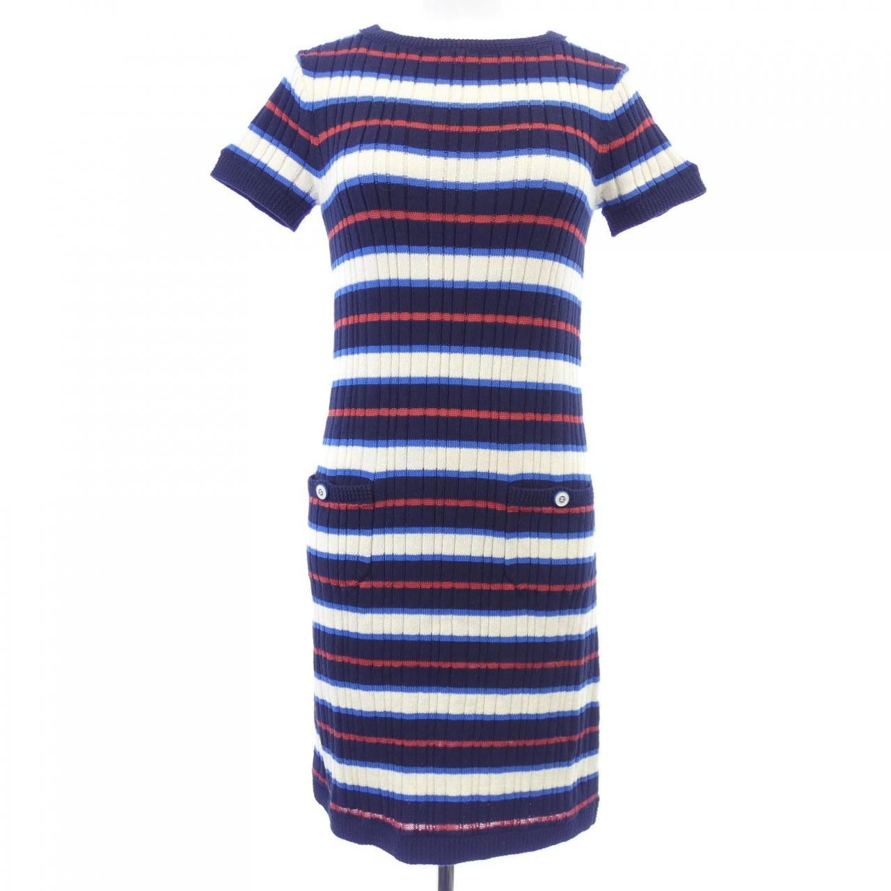 Chanel Chanel Chanel Dress Textile Dresses P58545K07680 DUTY FREE for USA Size ONE SIZE - 1 Thumbnail