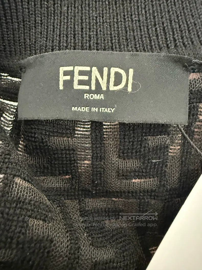 Other Fendi Double F Printed Knit Top Size US M / EU 48-50 / 2 - 3 Thumbnail