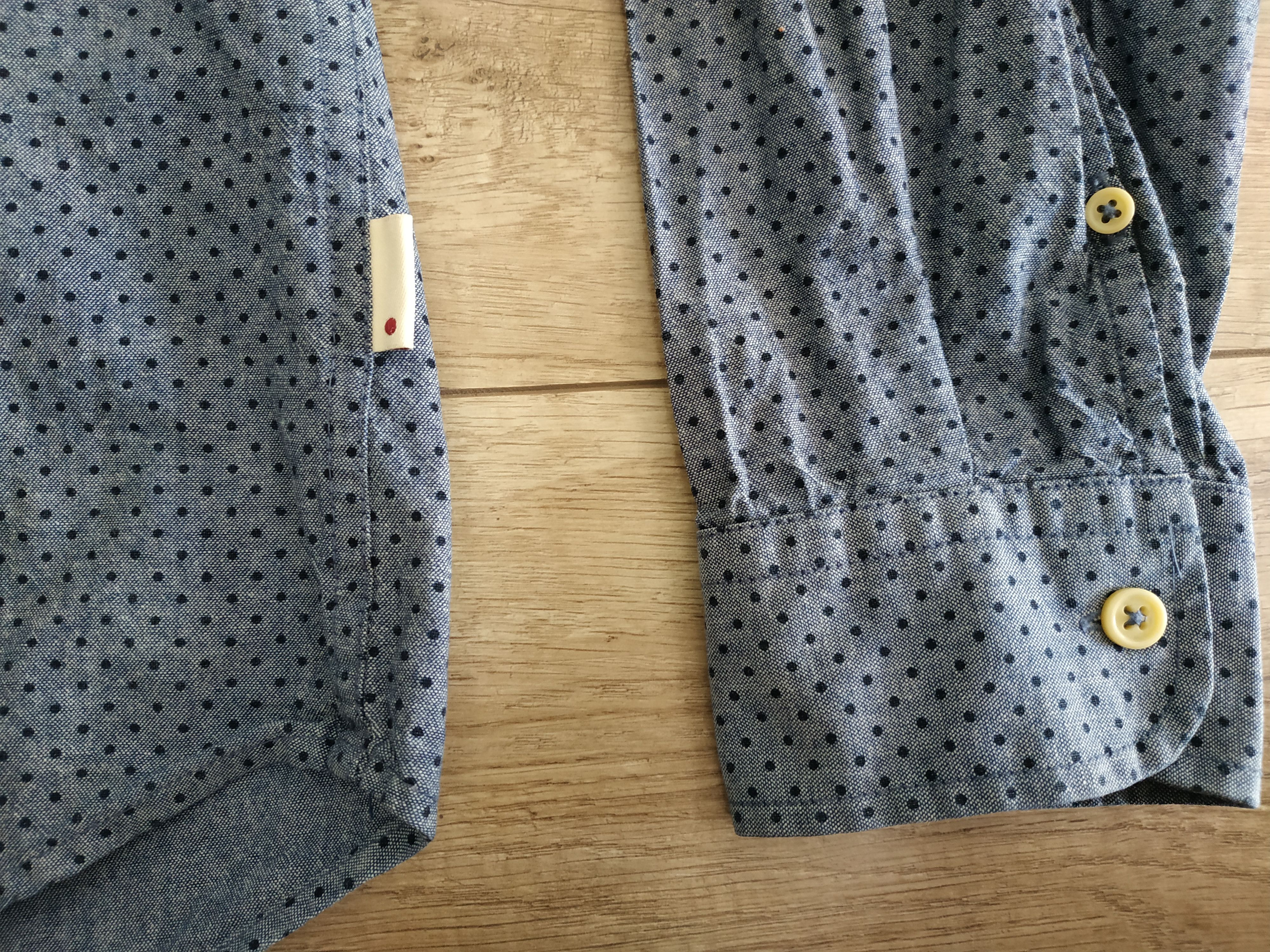 NN07 NN07 No Nationality Men's Vintage Button Up Shirt, s. LARGE Size US L / EU 52-54 / 3 - 6 Thumbnail