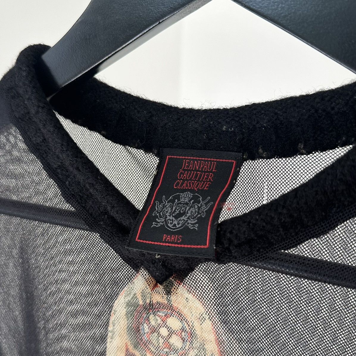 Jean Paul Gaultier Jean Paul Gaultier FW 1997 Cathedral Mesh Top Size ONE SIZE - 5 Thumbnail