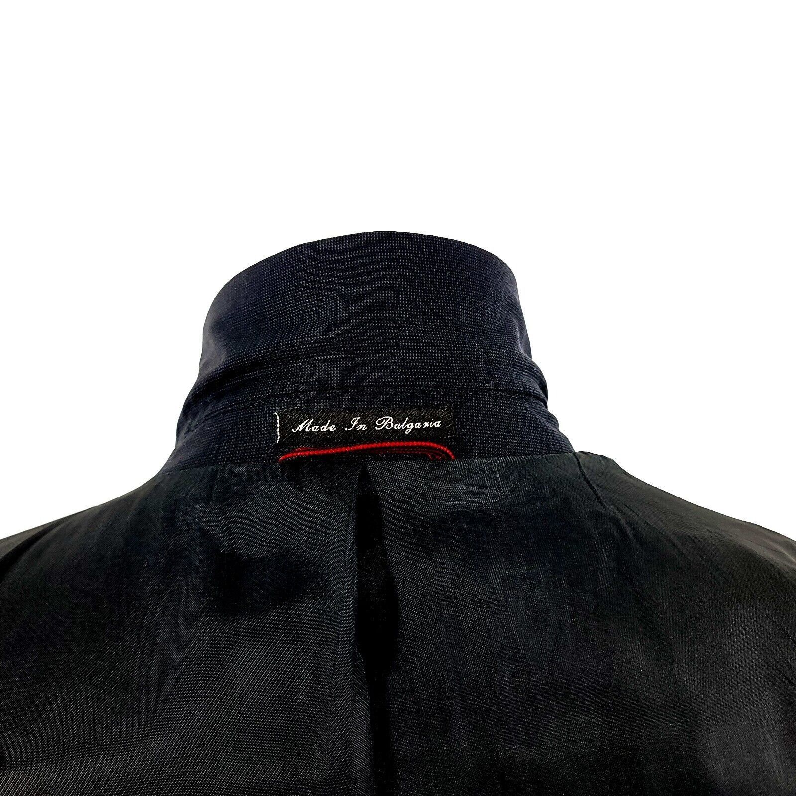 Pierre Cardin Pierre Cardin Worsted Wool 3 Button Blazer Blue 38R Or Slim Size 38R - 11 Thumbnail