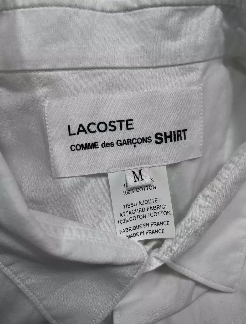 Comme des Garcons Comme Des Garcons Lacoste co-branded logo printed long-sle Size US M / EU 48-50 / 2 - 6 Thumbnail