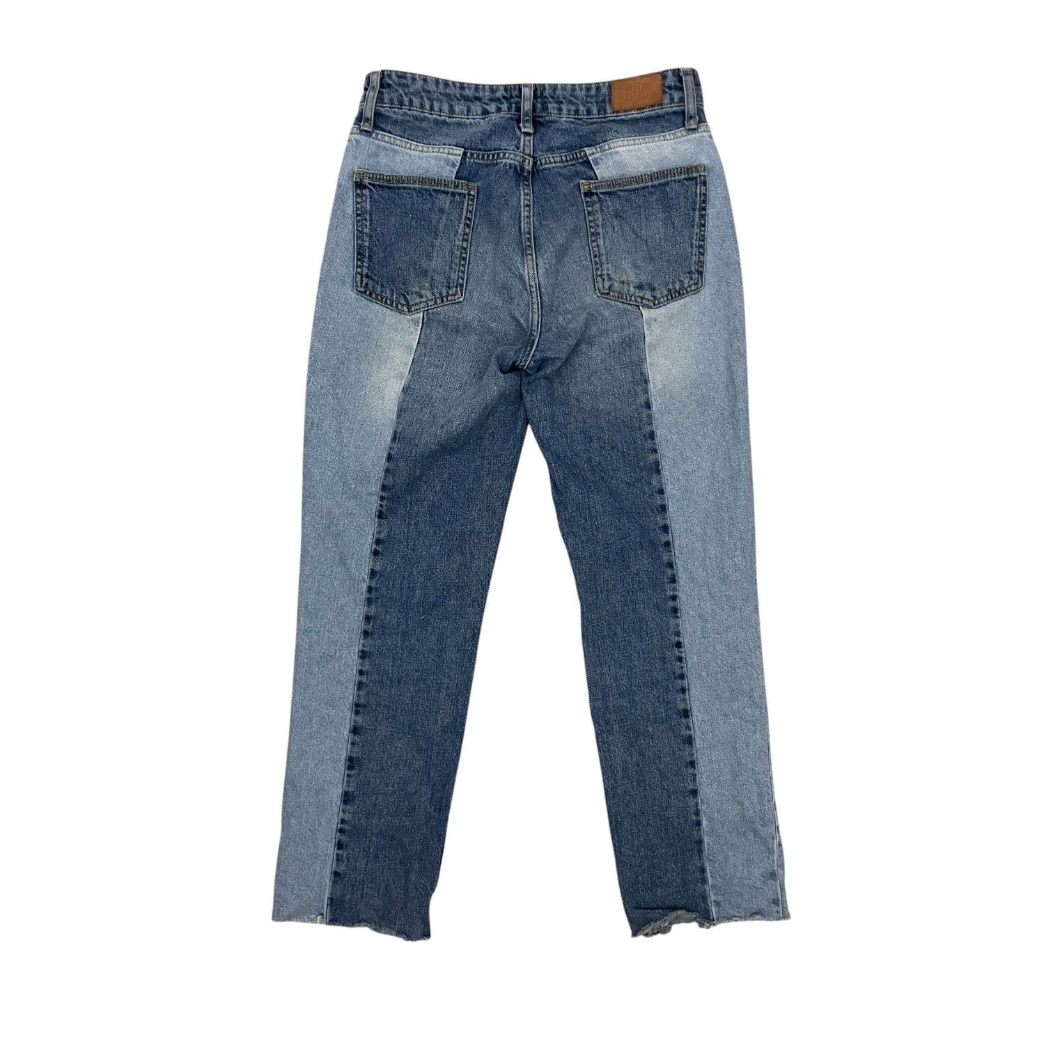 Bdg BDG Jessye Two Tone Paneled Patchwork High Rise Jeans Size 28" / US 6 / IT 42 - 4 Thumbnail