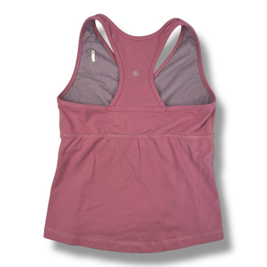 Lululemon Lululemon Wet Dry Warm Razorback Pink Tank Top Size 4 Size S / US 4 / IT 40 - 2 Thumbnail