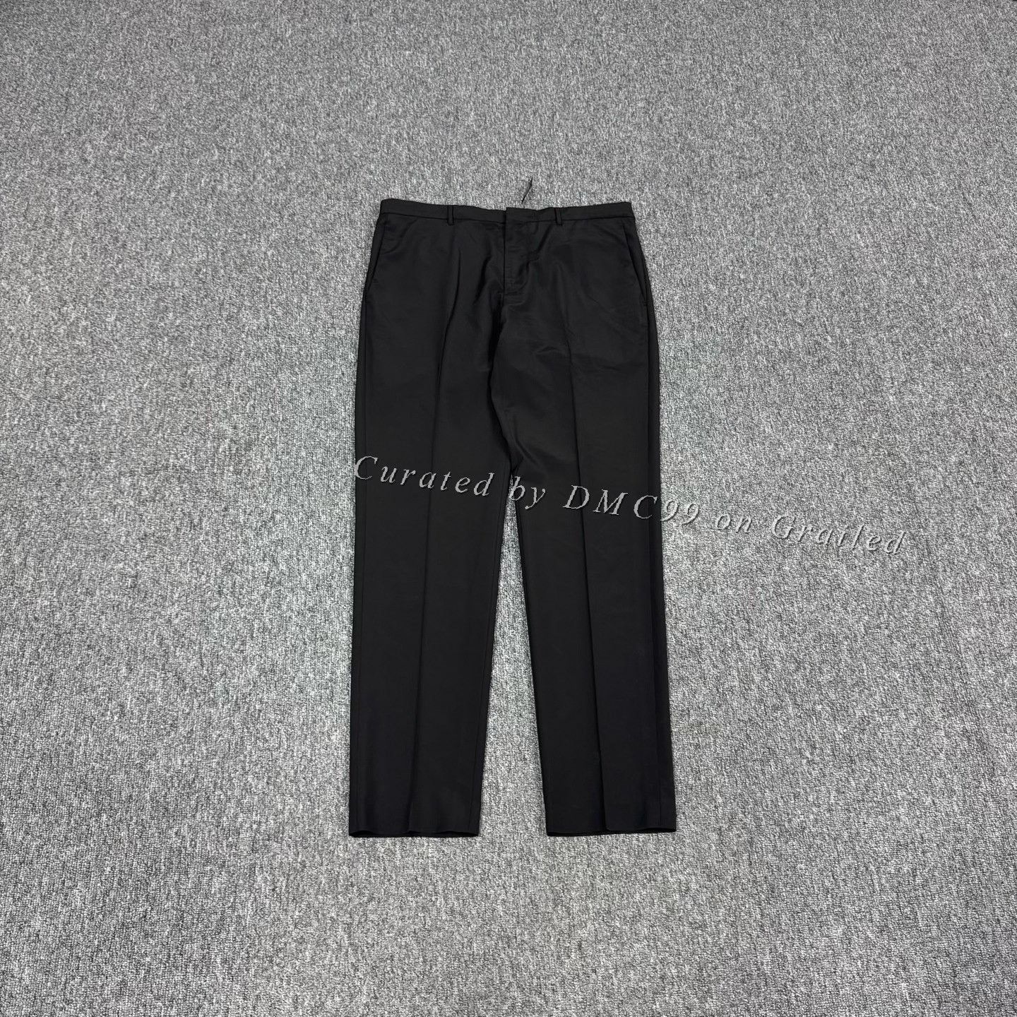 Prada Prada Black Wool Trousers Size 50 Size US 34 / EU 50 - 1 Thumbnail