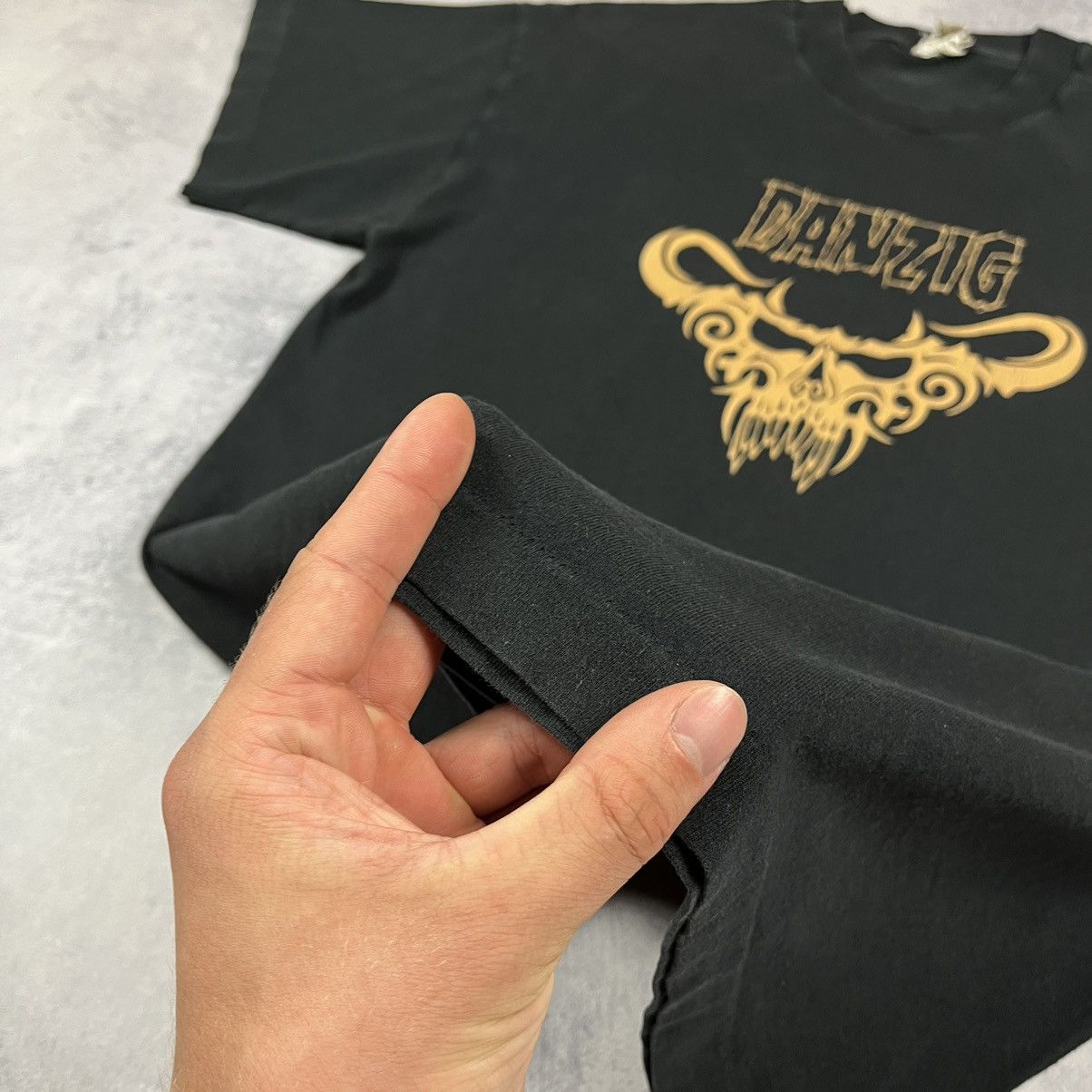 Band Tees × Vintage Vintage Danzig Black Devil rare rock band tee 90’s Size US L / EU 52-54 / 3 - 15 Thumbnail