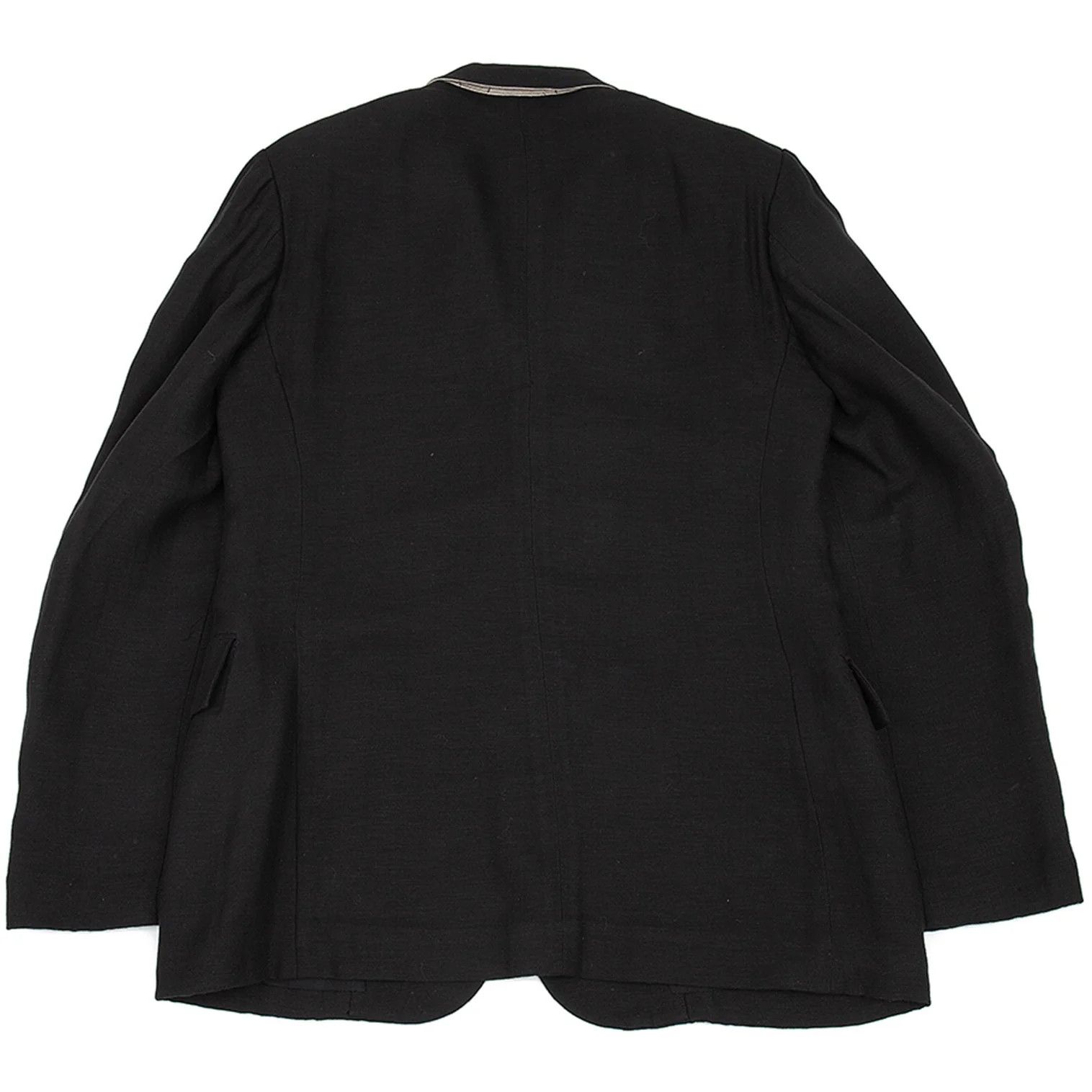 Yohji Yamamoto Yohji Yamamoto Tailored Design Linen Cotton Jacket Size US XL / EU 56 / 4 - 13 Thumbnail