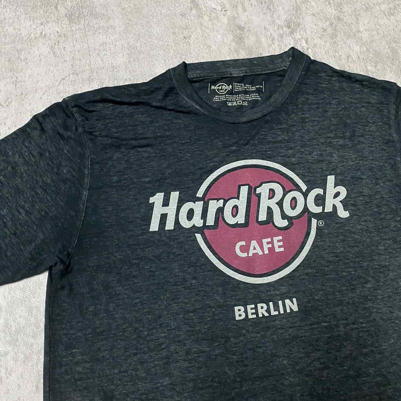 Hard Rock Cafe Black Hard Rock Cafe Berlin t-shirt Size US M / EU 48-50 / 2 - 2 Thumbnail