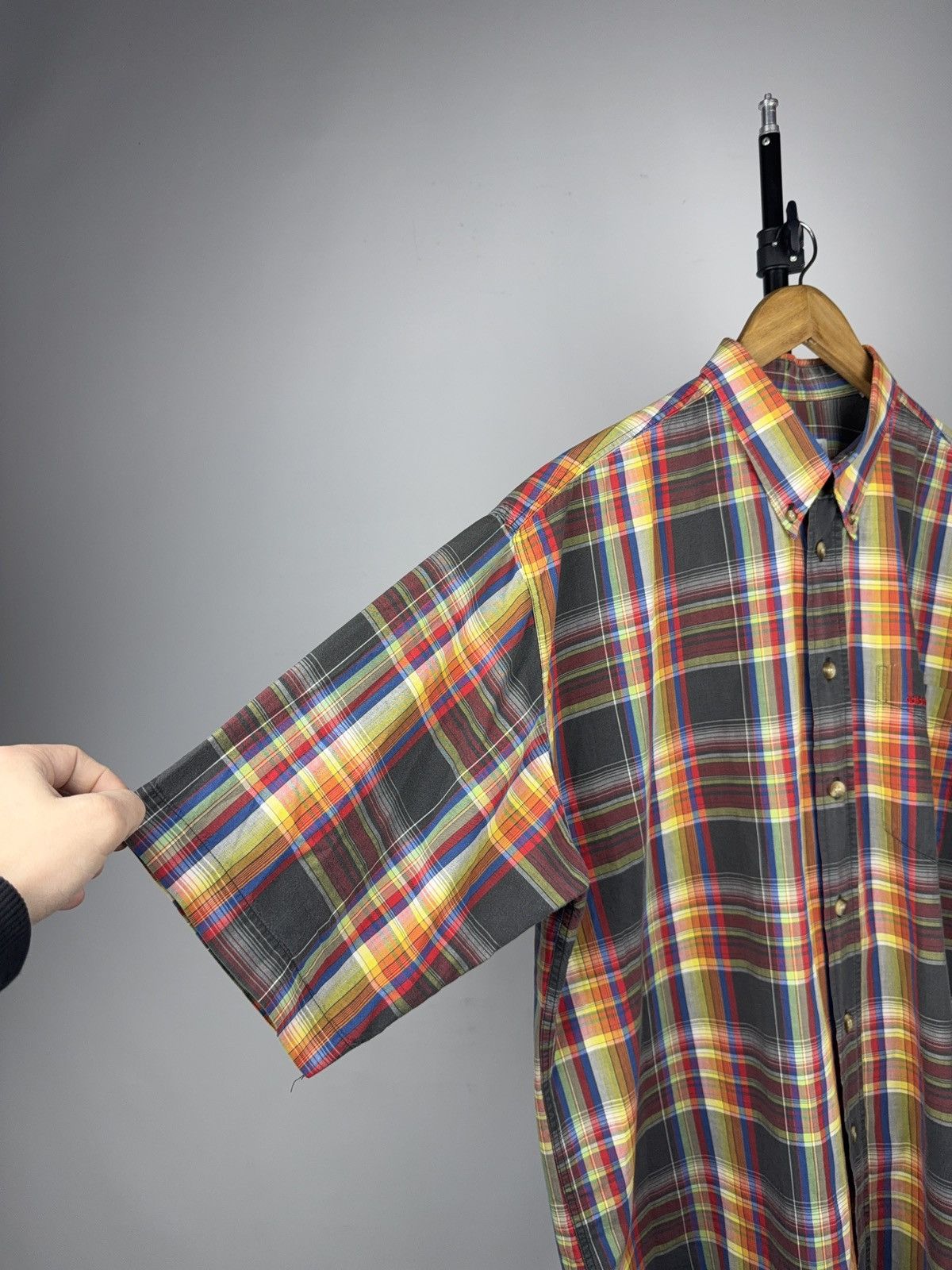 Adidas 00s Vintage Adidas Originals Madras Plaid Button Down Shirt Size US XL / EU 56 / 4 - 5 Thumbnail