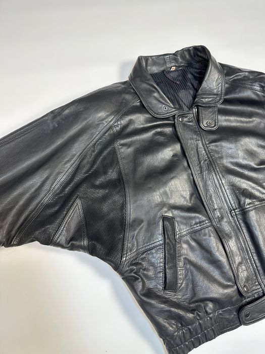 Avant Garde Y2K Vintage Leather Jacket Style Opium Baggy Avant Garde XL ...