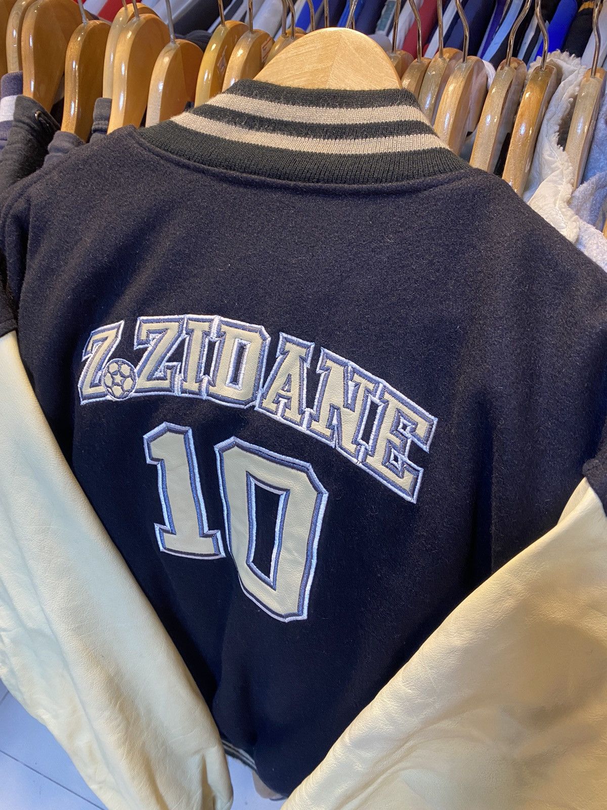 Vintage Rare Vintage Z.Zidane Varsity Jacket Size US XXL / EU 58 / 5 - 2 Thumbnail