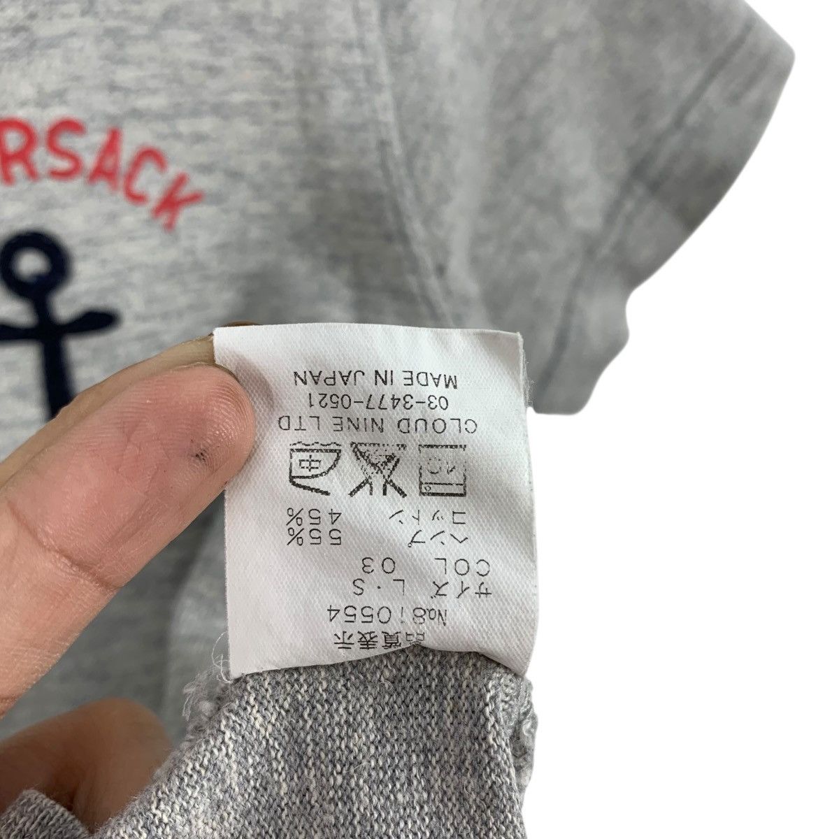 Haversack HAVERSACK ANCHOR Japanese Brand Marine Navy Tshirt Size US S / EU 44-46 / 1 - 7 Thumbnail