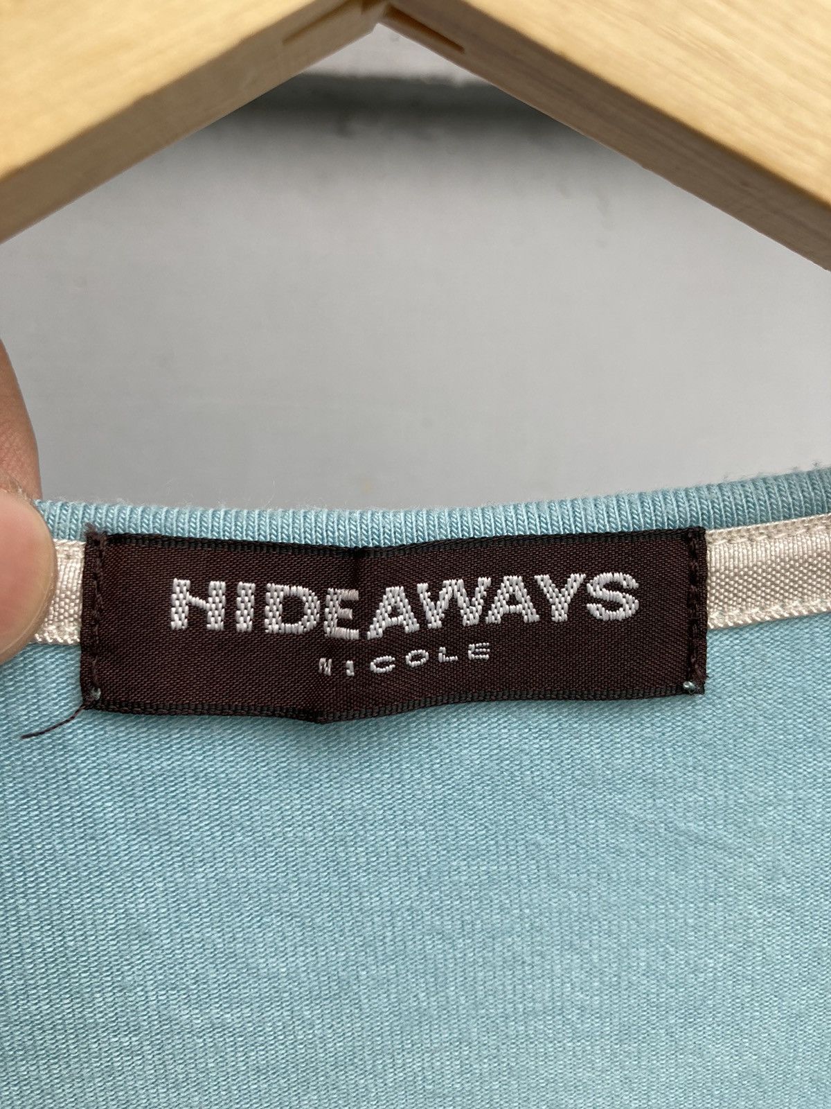 Japanese Brand Hideaways Nicole Real Japanese Brand Classic Poem Tshirt Size US S / EU 44-46 / 1 - 8 Thumbnail