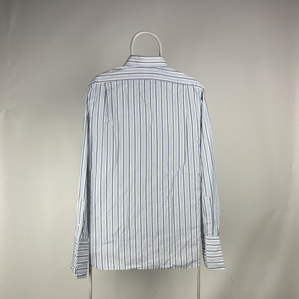Polo Ralph Lauren Polo Ralph Lauren Regent striped shirt cufflinks size 16 1/2 Size US XL / EU 56 / 4 - 2 Thumbnail
