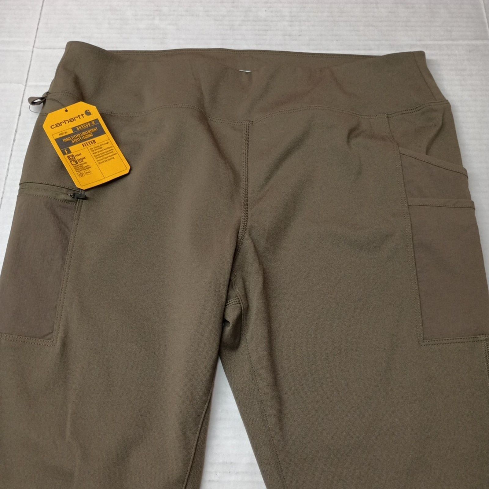 Carhartt Carhartt Women’s Leggings Lightweight Utility Size XL Green Size 38" / US 16 / IT 52 - 3 Thumbnail