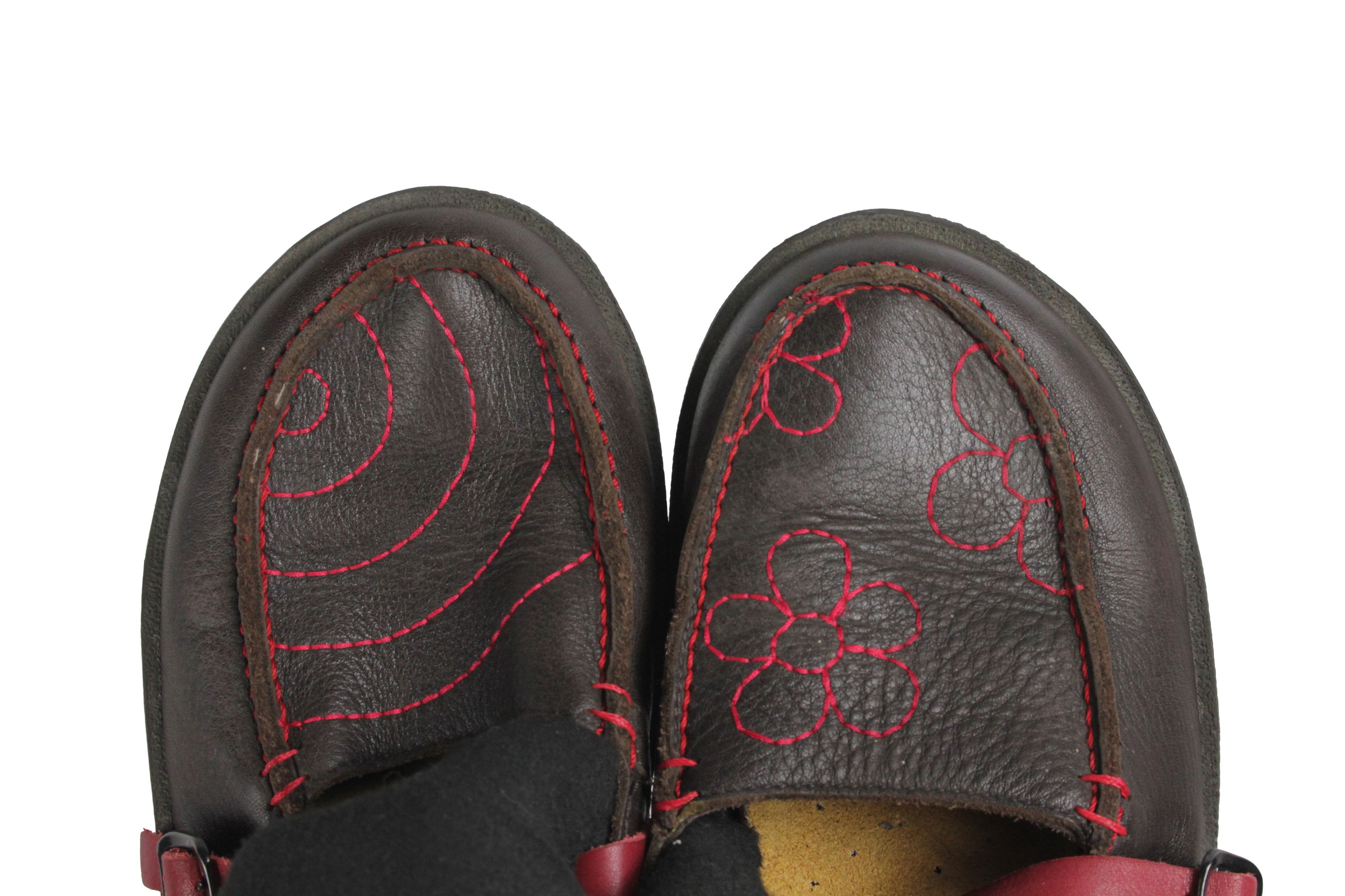 Camper Twins Y2K Embroidered Flowers Flats Size US 9 / IT 39 - 5 Thumbnail