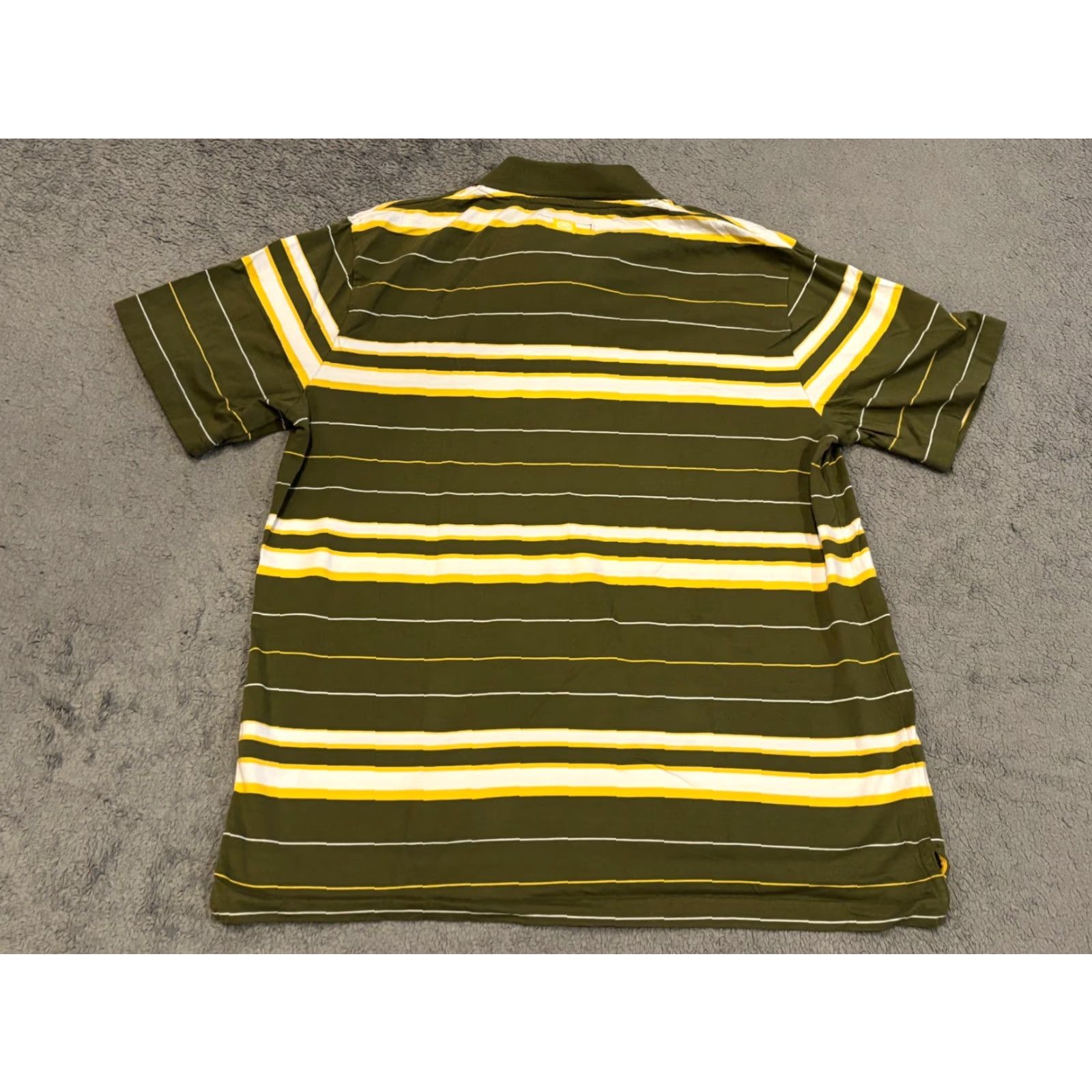 Ecko Unltd. VINTAGE Ecko Unltd. Striped Polo Shirt Mens XL Green Hip Hop Shirt Size US XL / EU 56 / 4 - 5 Thumbnail