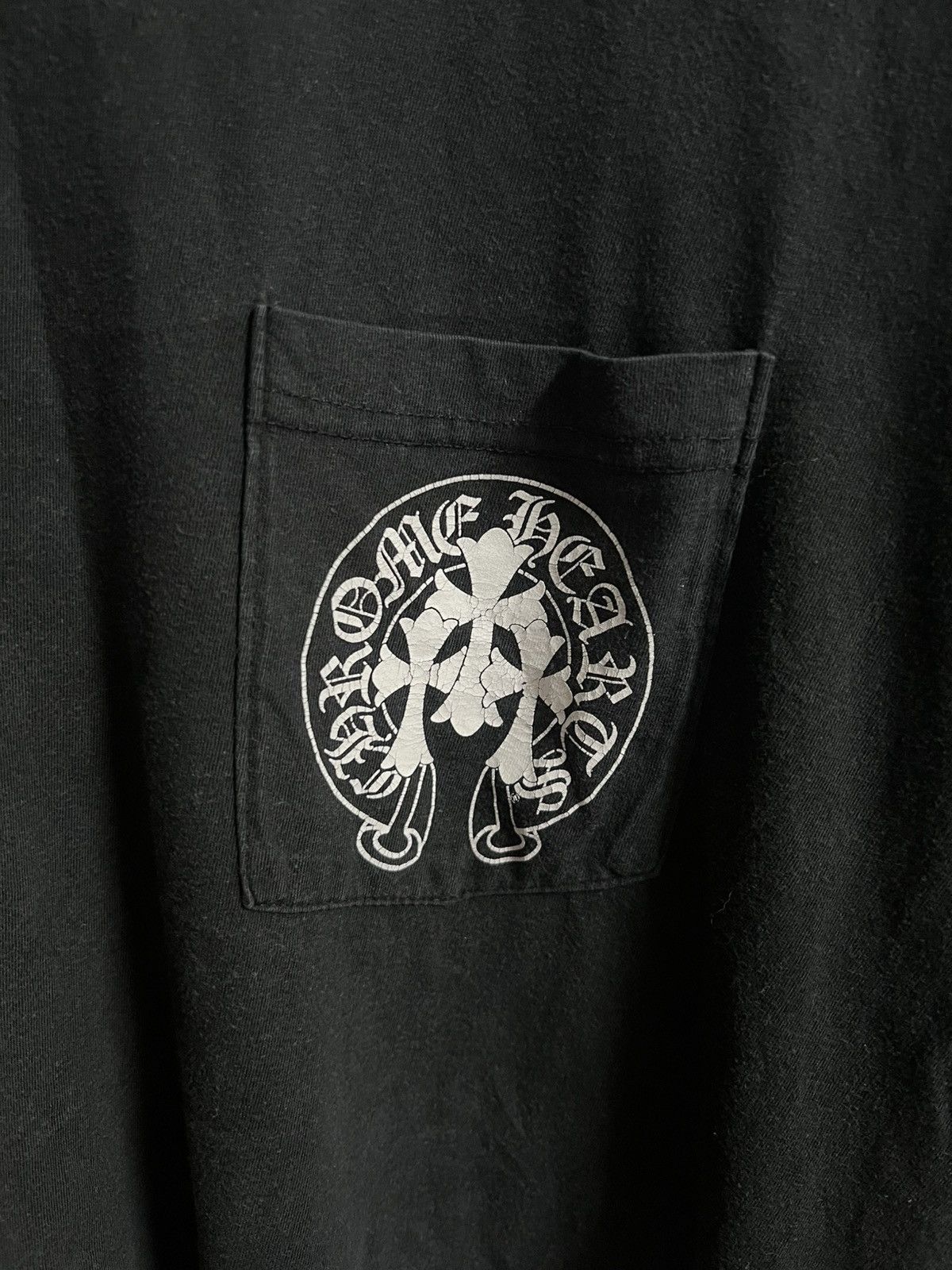 Chrome Hearts RARE! Chrome Hearts Triple Cross Horseshoe T-Shirt Black Size US XL / EU 56 / 4 - 4 Thumbnail