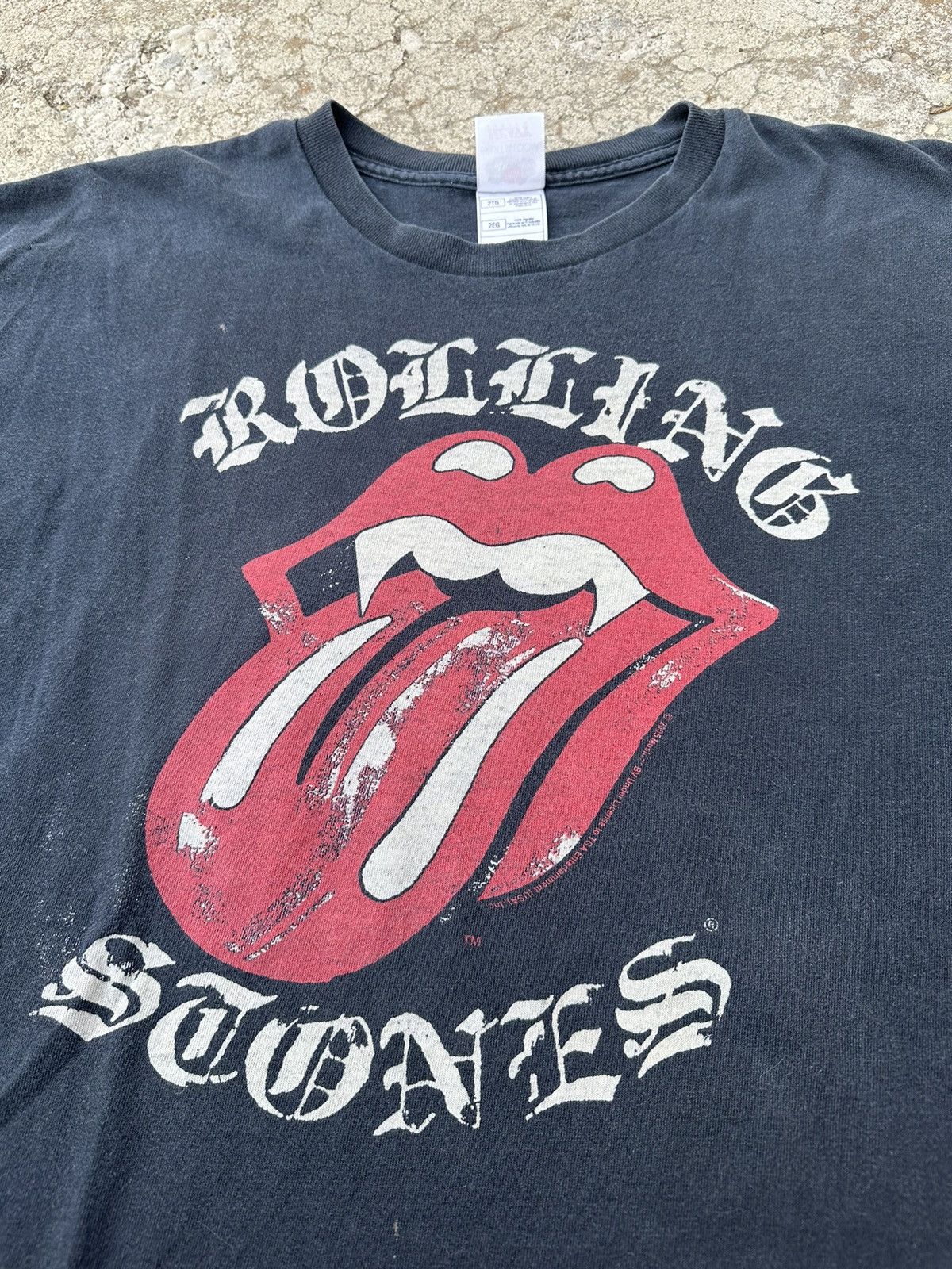 y2k“Rolling Stones reprint”boro t-shirt y2k“Rolling Stones reprint”boro t-shirt