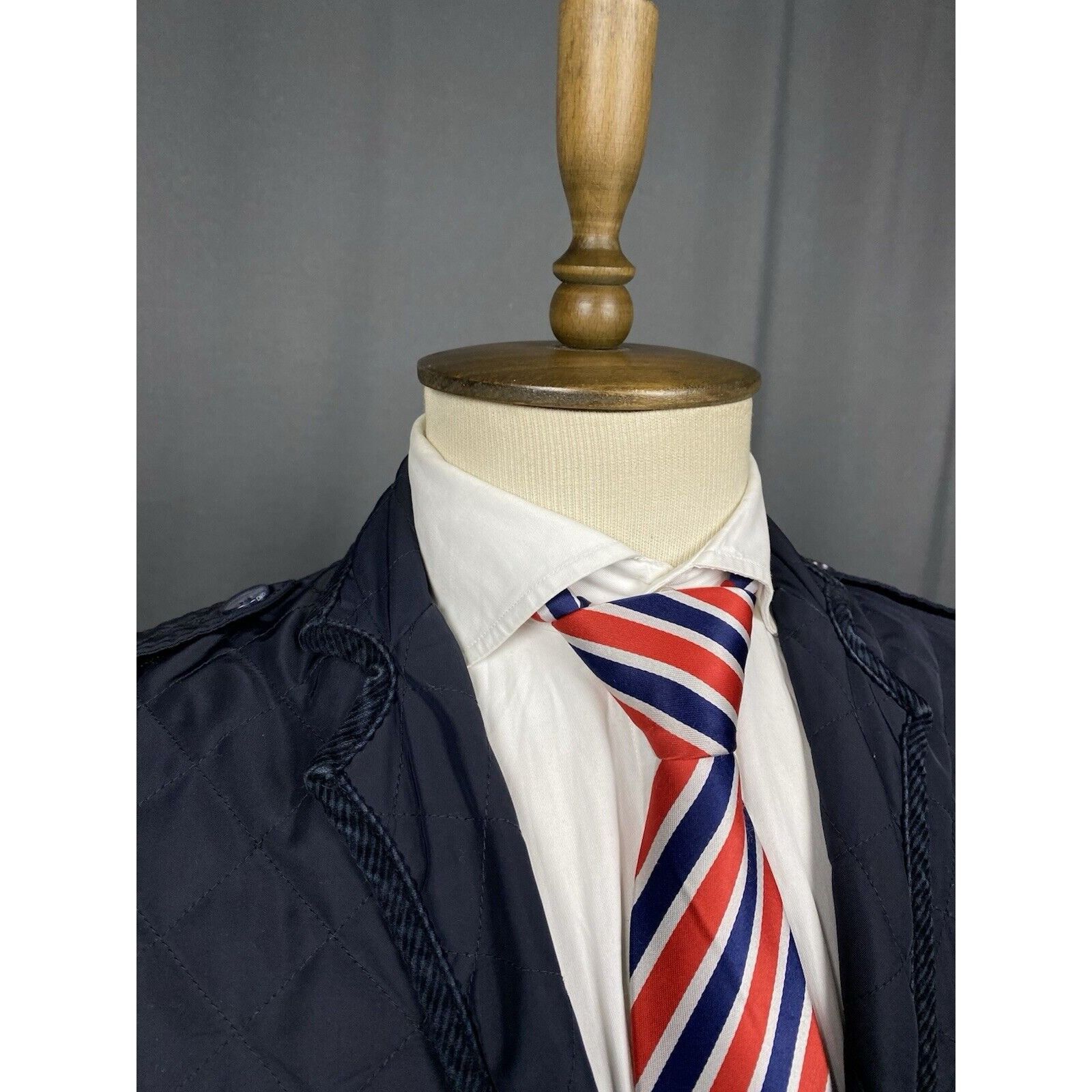 Dolce & Gabbana Dolce&Gabbana Men's Blue Quilted Sportcoat Jacket Size 50 Size US M / EU 48-50 / 2 - 6 Thumbnail