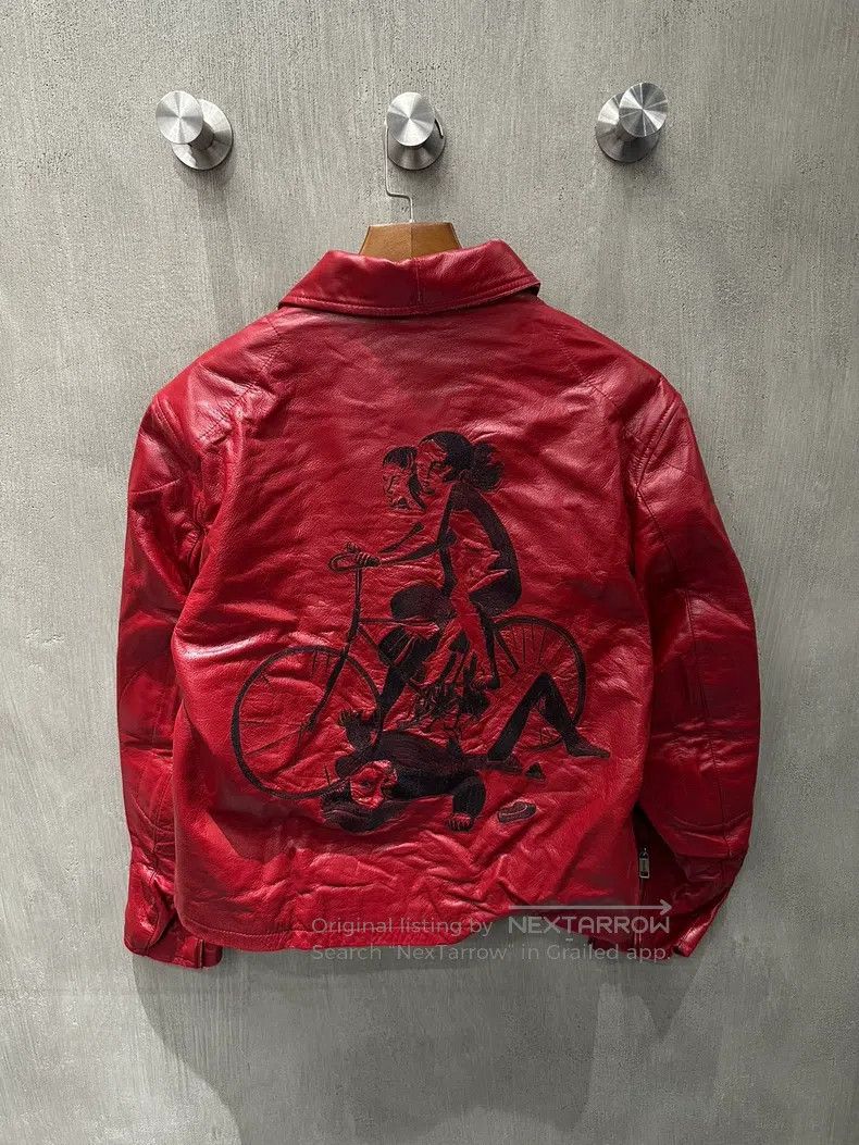 Enfants Riches Deprimes Enfants Riches Deprimes Bicycle Leather Jacket Size US XL / EU 56 / 4 - 2 Thumbnail