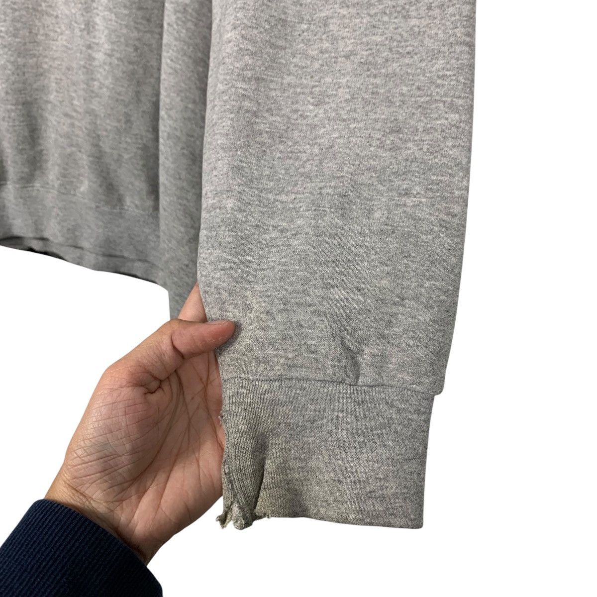 Nike 90's NIKE Center Big Swoosh Logo Sweatshirts #2268-C100 Size US XL / EU 56 / 4 - 9 Thumbnail