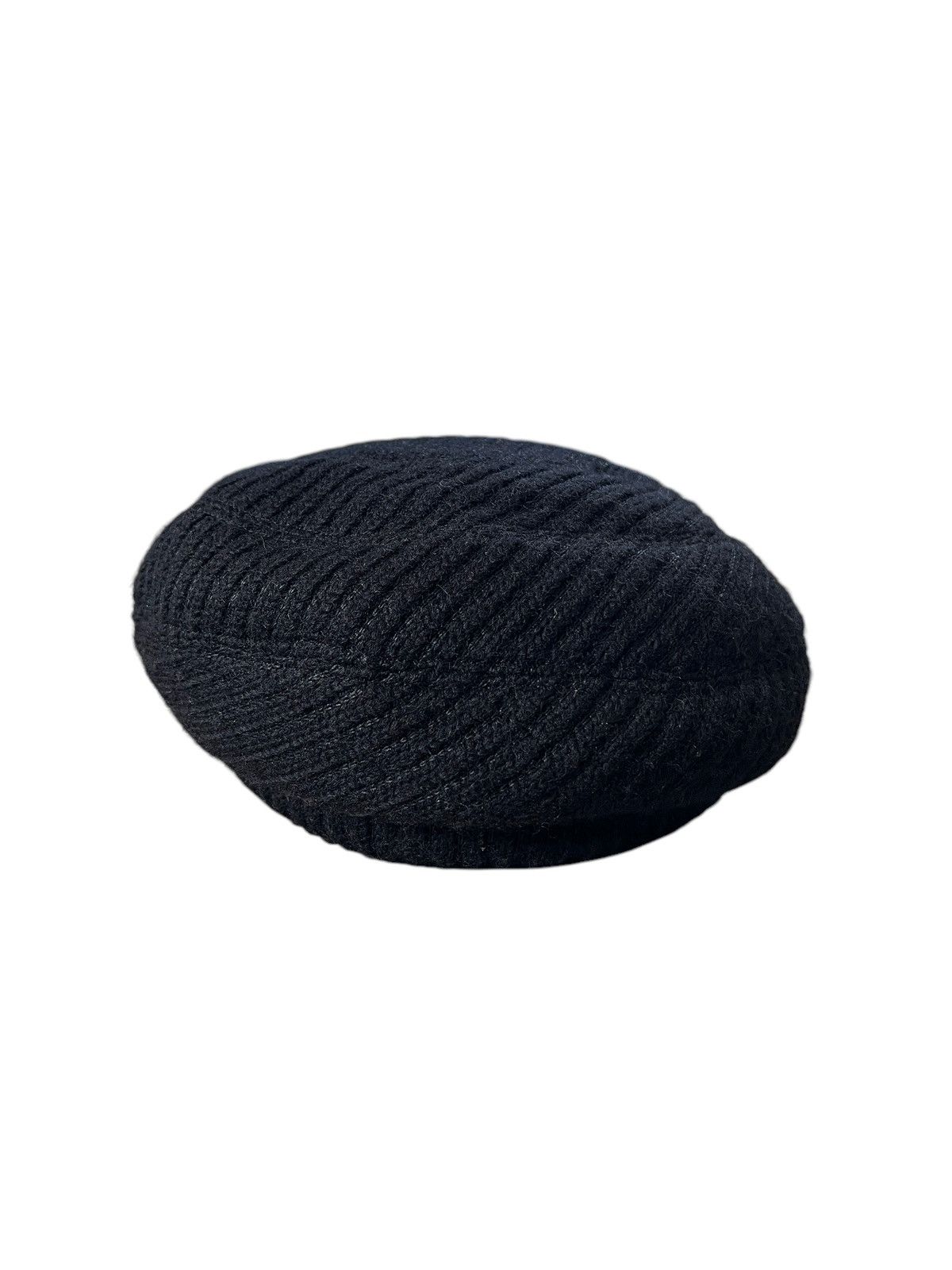 Yohji Yamamoto 1990s Yohji Yamamoto Wool Beret Hat Size ONE SIZE - 11 Thumbnail