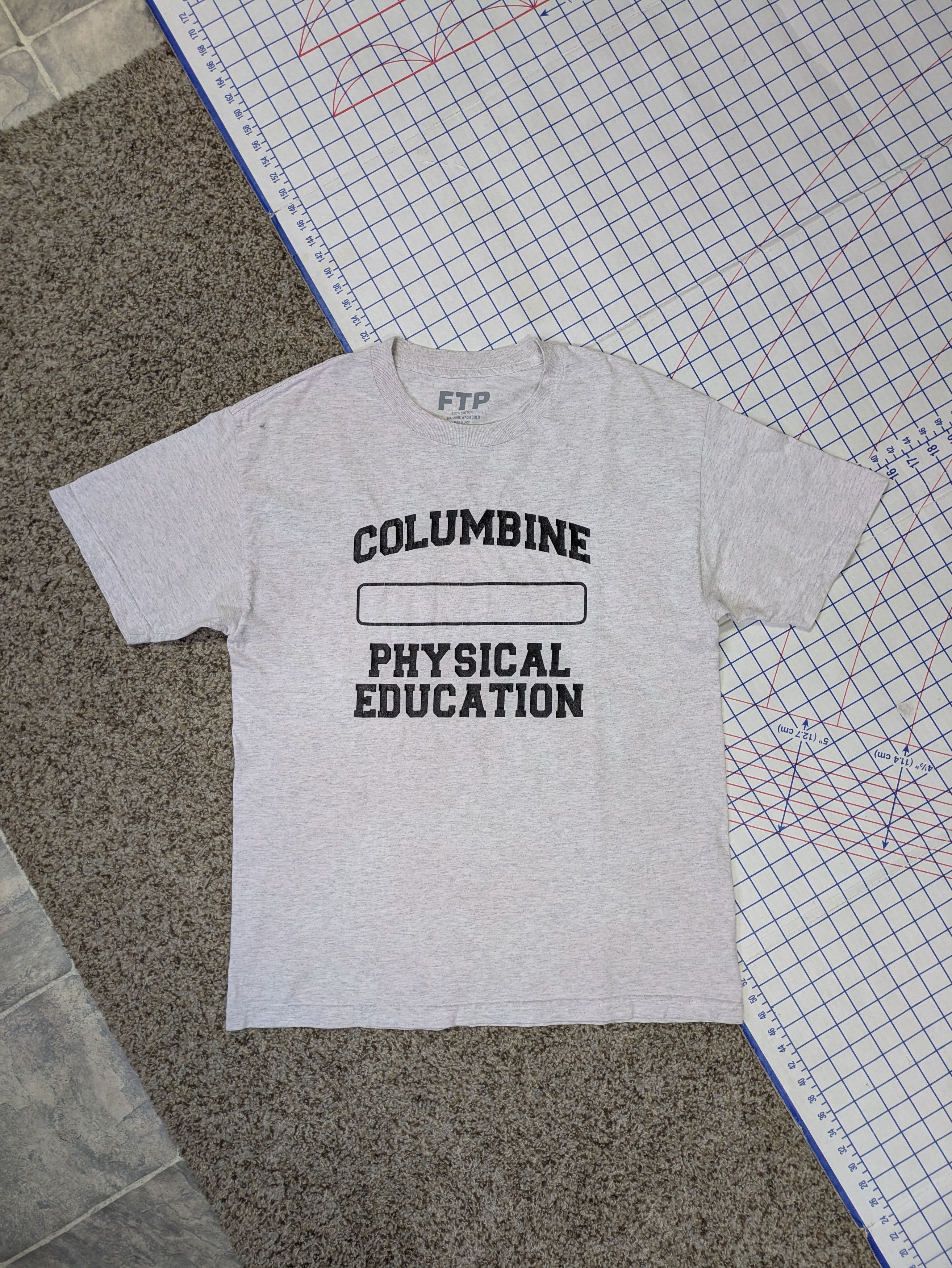 Fuck The Population FTP COLUMBINE PHYSICAL EDUCATION 2014 KCUFTHEPOPULATION TEE Size US L / EU 52-54 / 3 - 2 Thumbnail