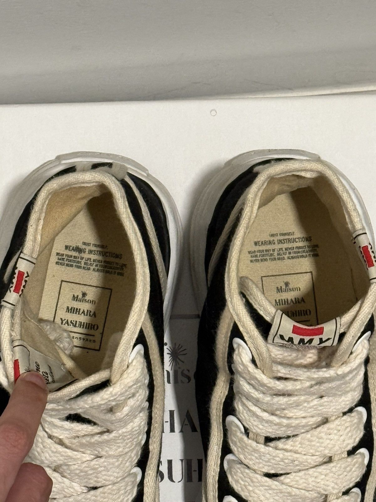 Maison MIHARA YASUHIRO Maison MIHARA YASUHIRO Canvas High Top Sneaker Size US 8 / EU 41 - 5 Thumbnail