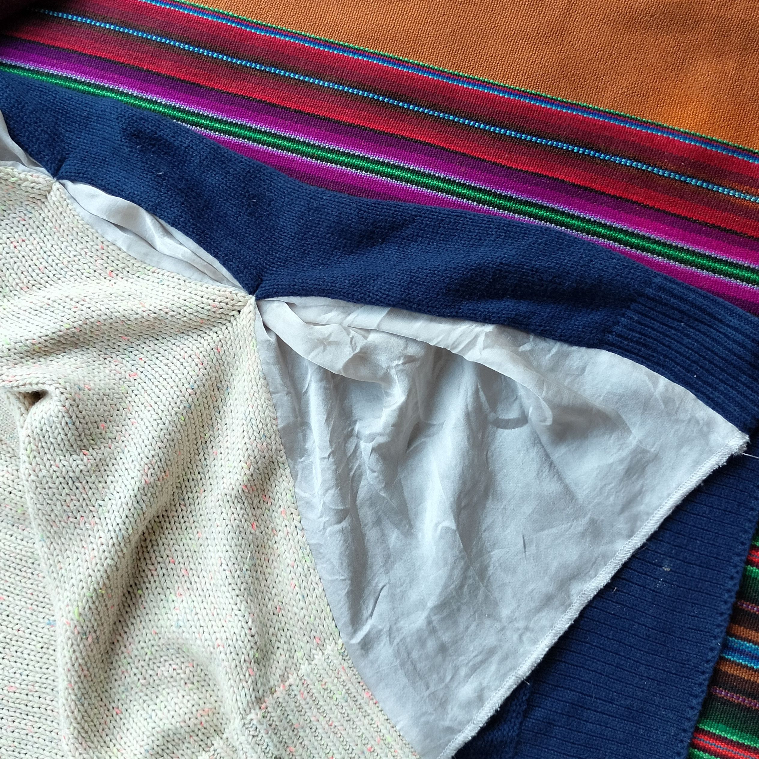 Issey Miyake SunaoKuwahara issey miyake color block cardigan Size US S / EU 44-46 / 1 - 6 Thumbnail