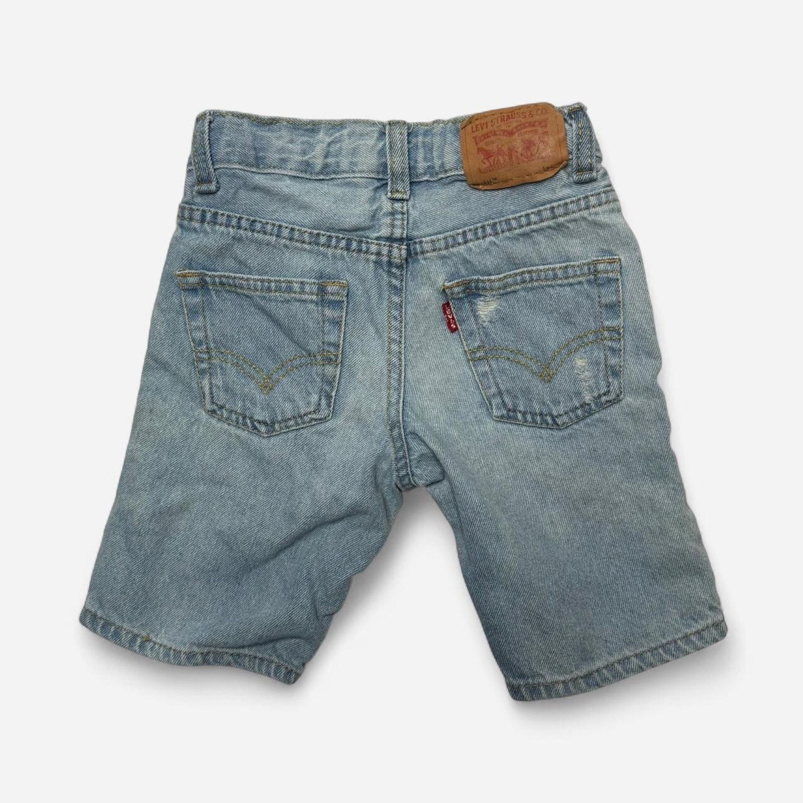 Levi's Levi’s 511 Slim Kids Denim Shorts Size 5 Light Distressed Size US 26 / EU 42 - 2 Thumbnail