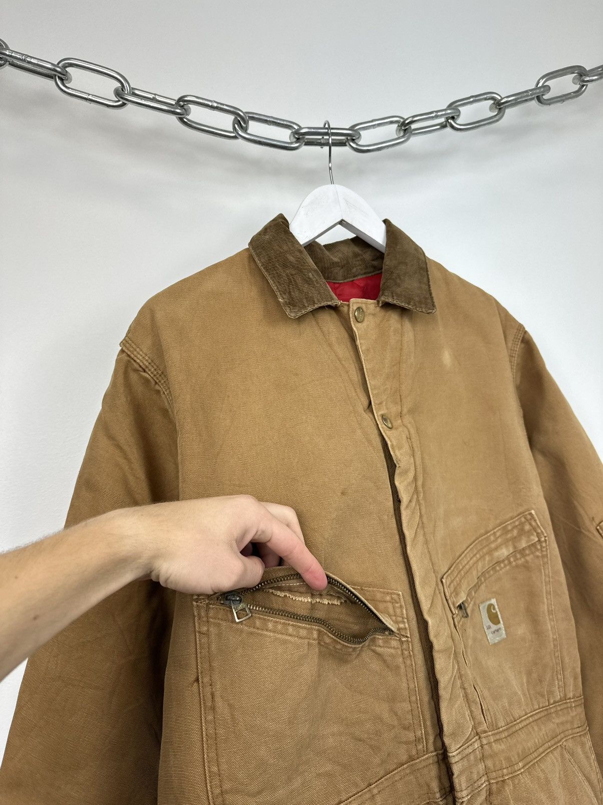 Carhartt Vintage 70s Carhartt USA Baggy Utility Arctic Detroit Jacket Size US M / EU 48-50 / 2 - 6 Thumbnail
