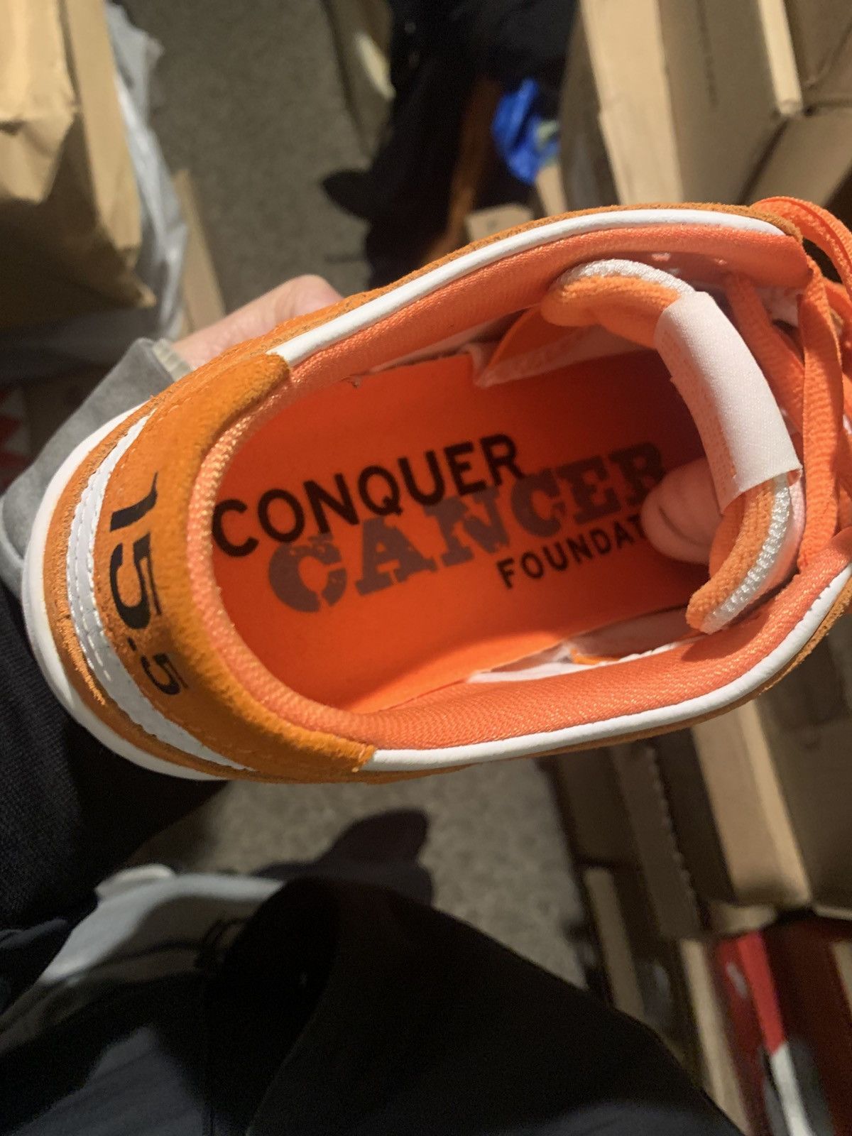 Nike Conquer cancer foundation ASCO x SB Zoom Dunk Low Pro Size US 10.5 / EU 43-44 - 6 Thumbnail