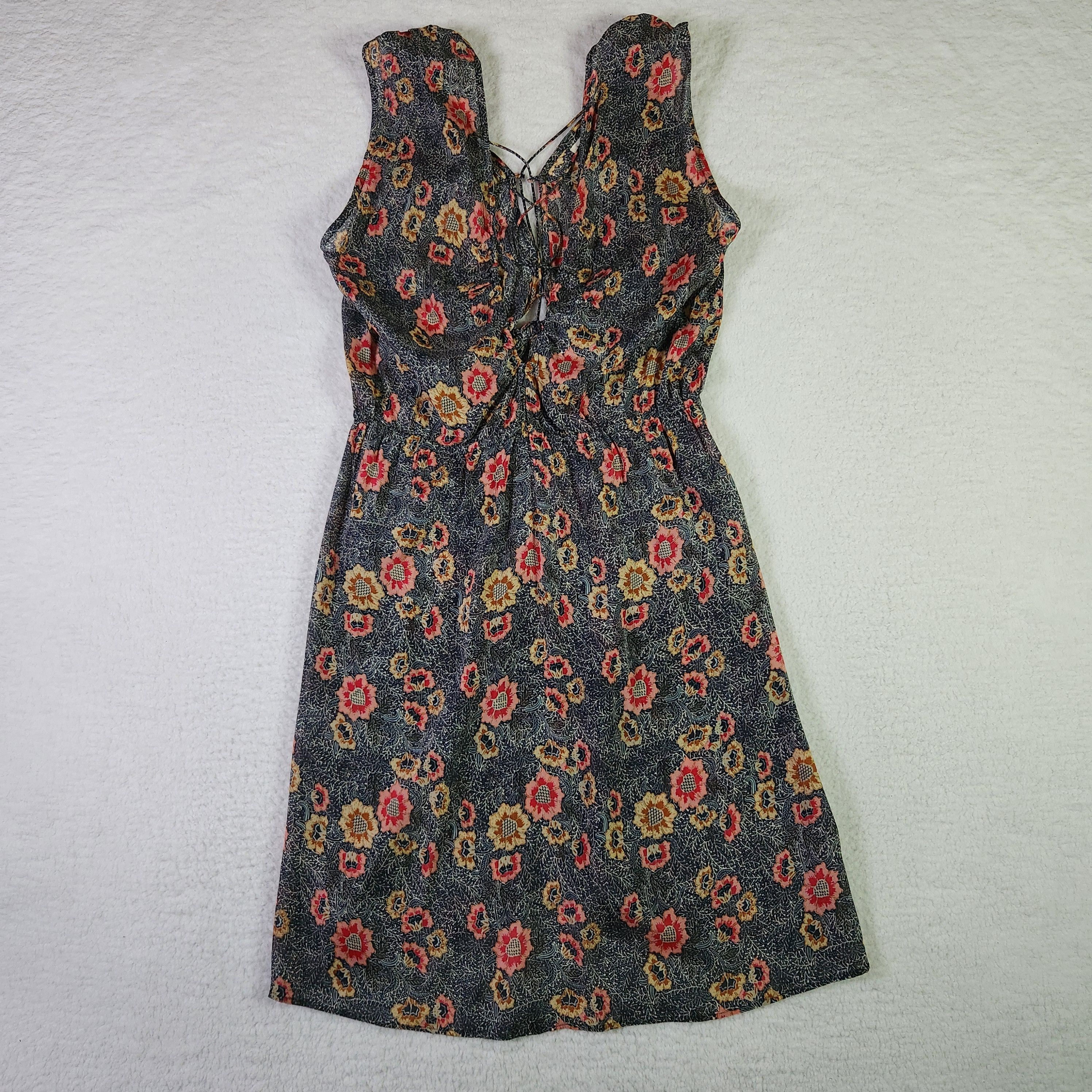 Isabel Marant Silk Floral Dress Womens 36 Designer