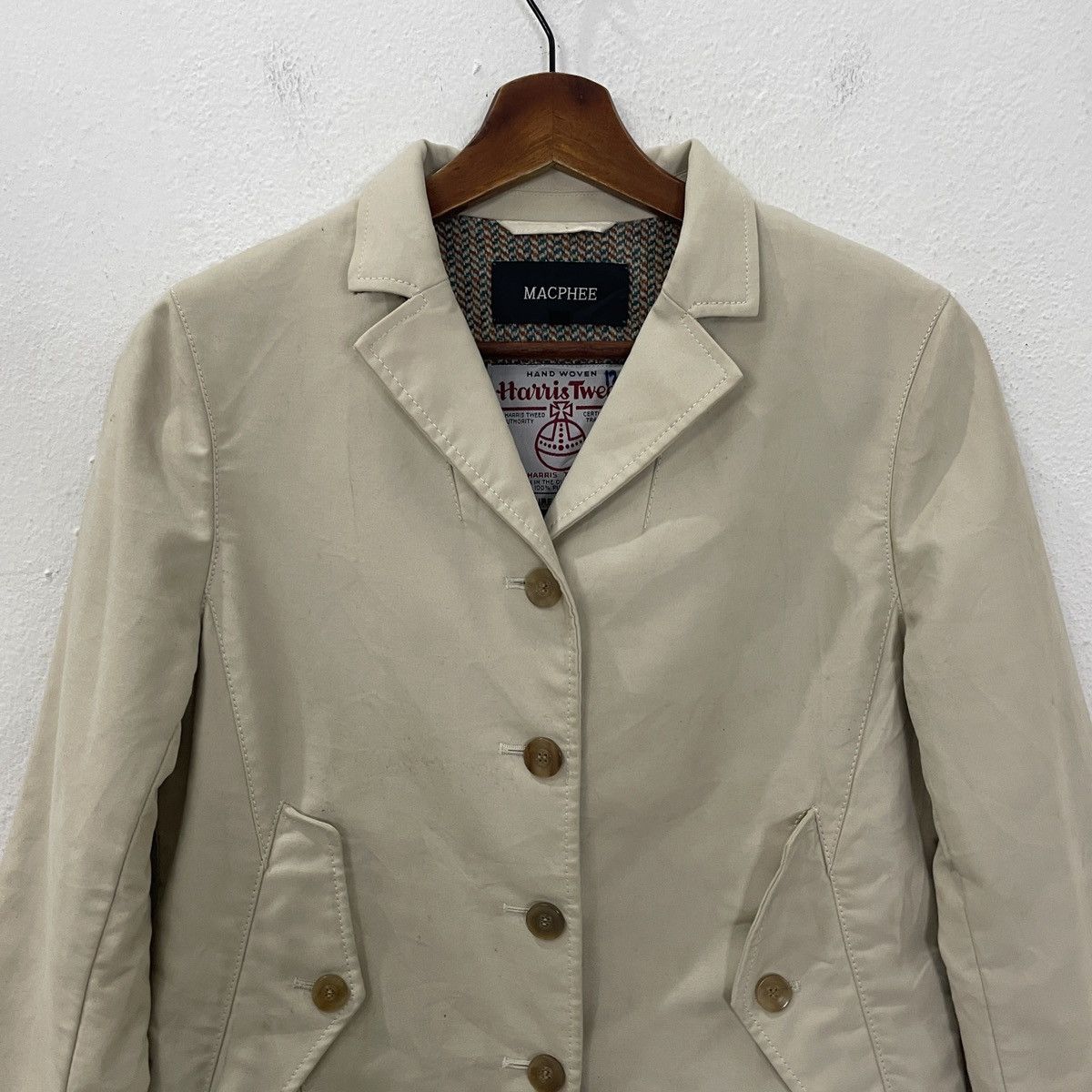 Harris Tweed Vintage Macphee X Harris Tweed Jacket Size M / US 6-8 / IT 42-44 - 5 Thumbnail