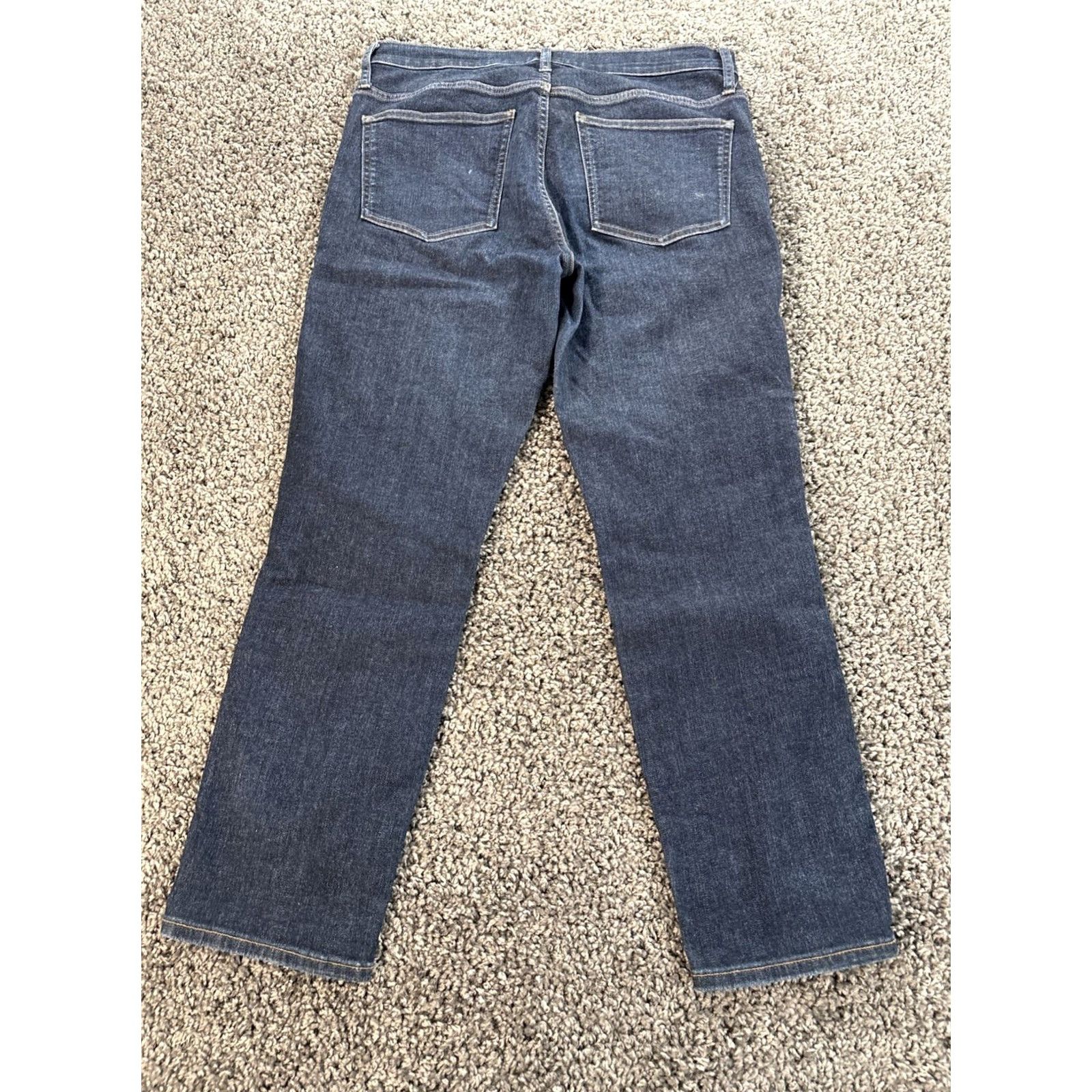 J.Crew VINTAGE J. Crew Jeans Women's Dark Wash Straight 31 9" Blue Size 31 Size 24" / US 00 / IT 34 - 6 Thumbnail