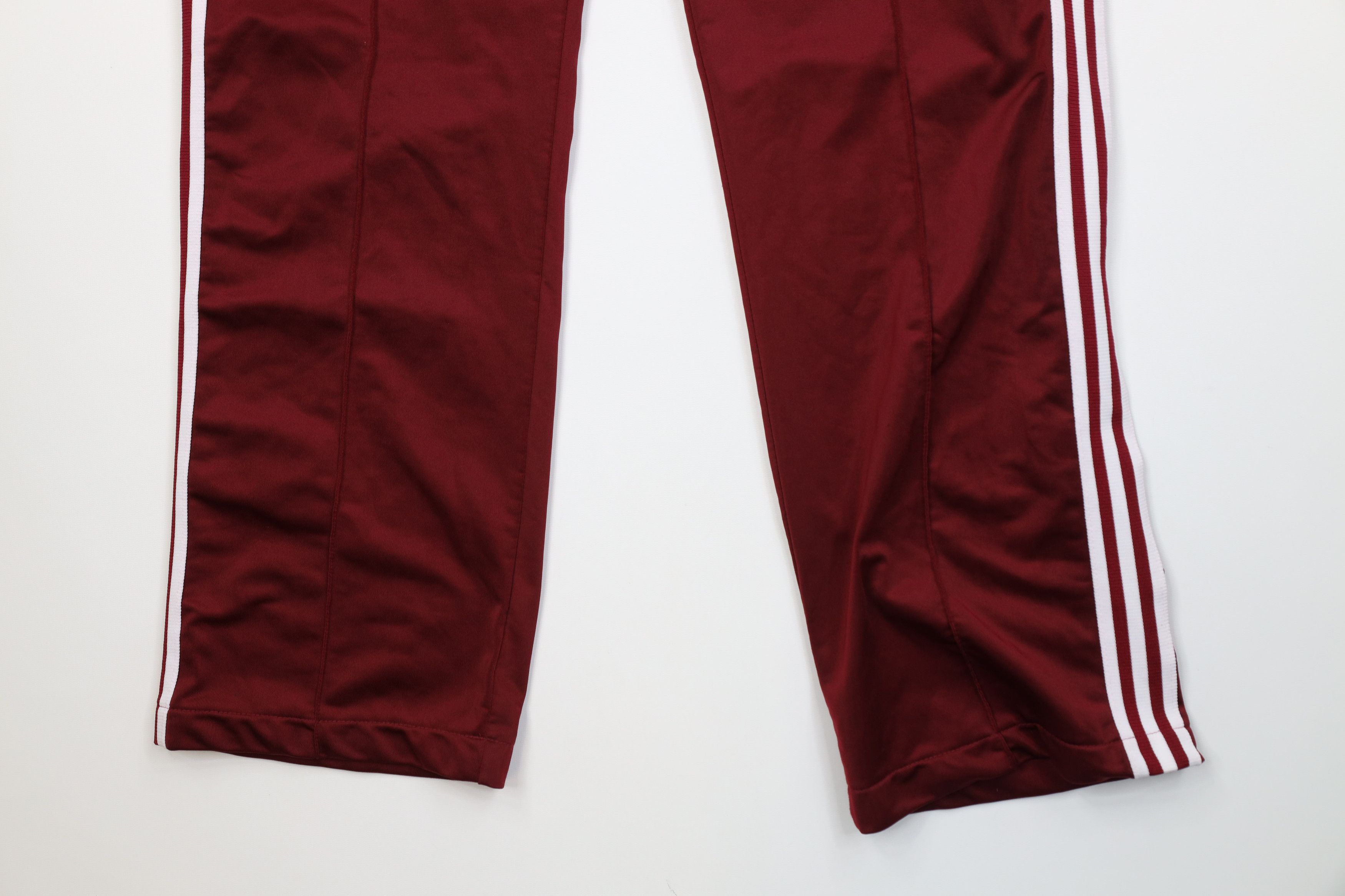 Vintage Vintage 90s Streetwear Flared Wide Leg Sweatpants Pants Red Size US 36 / EU 52 - 4 Thumbnail