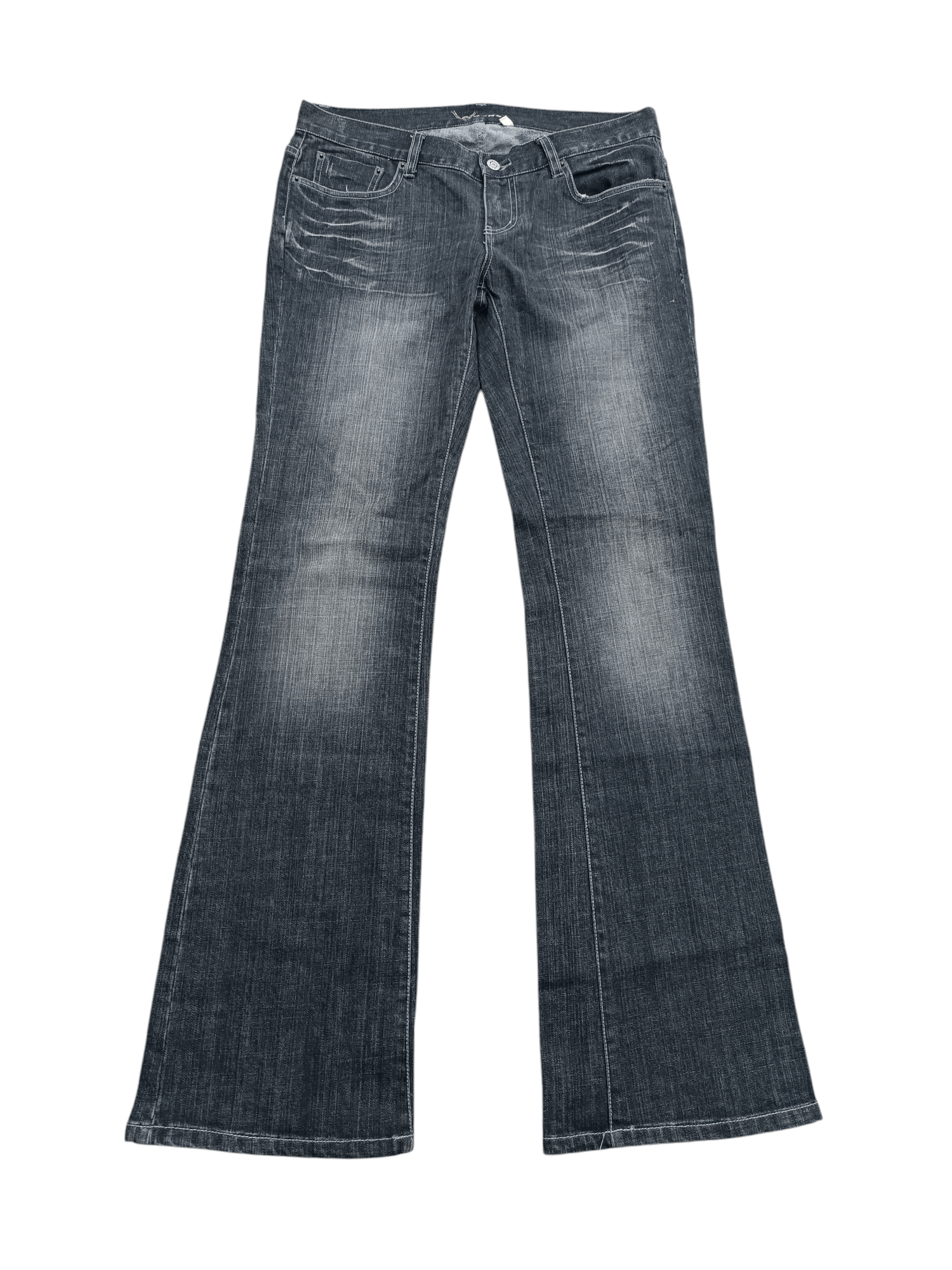 Japanese Brand Flare Low Rise Boot Cut Bebe Jeans Size US 32 / EU 48 - 4 Thumbnail