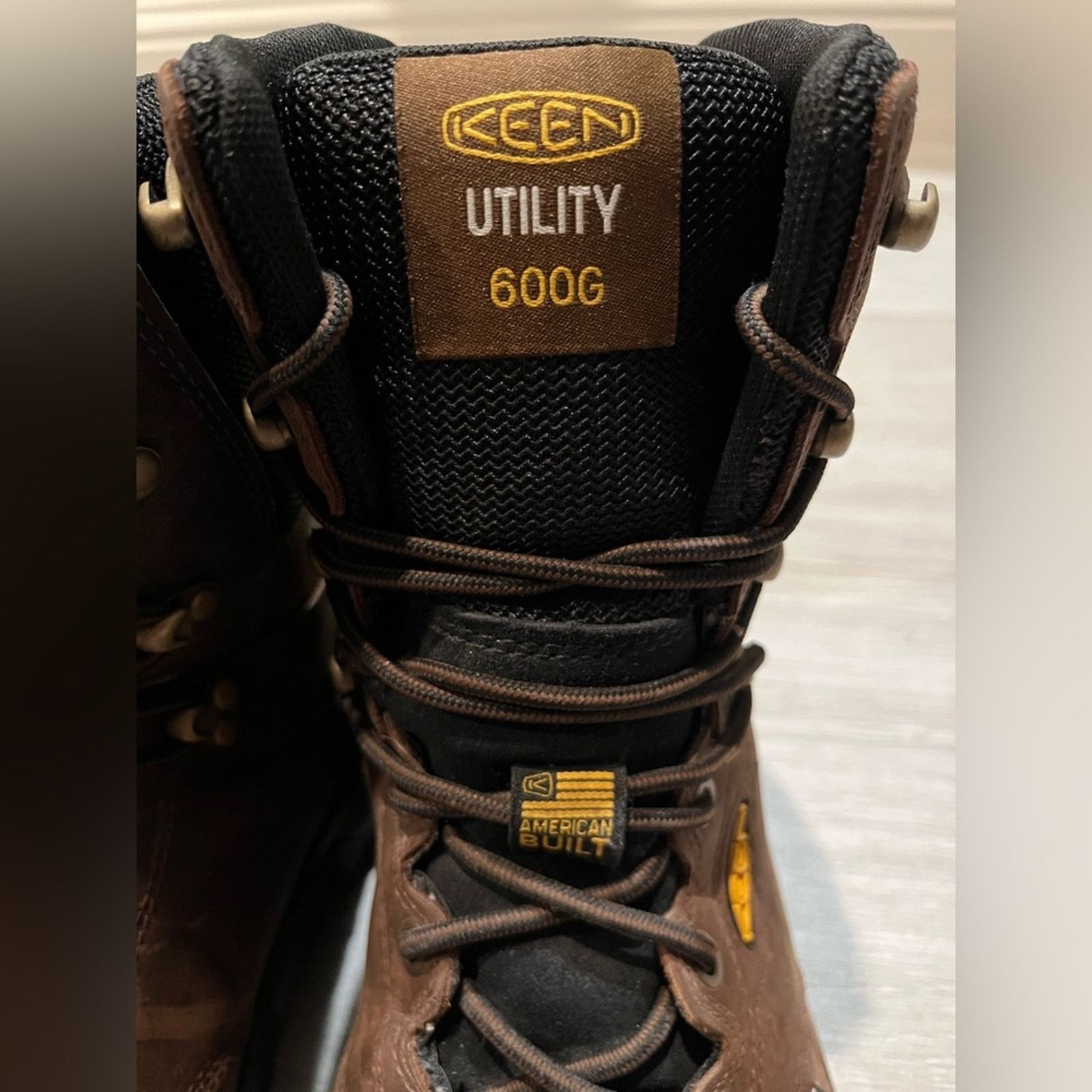 KEEN KEEN Utility Independence 8" 600G Work Boots Men 10D Size US 10 / EU 43 - 4 Thumbnail