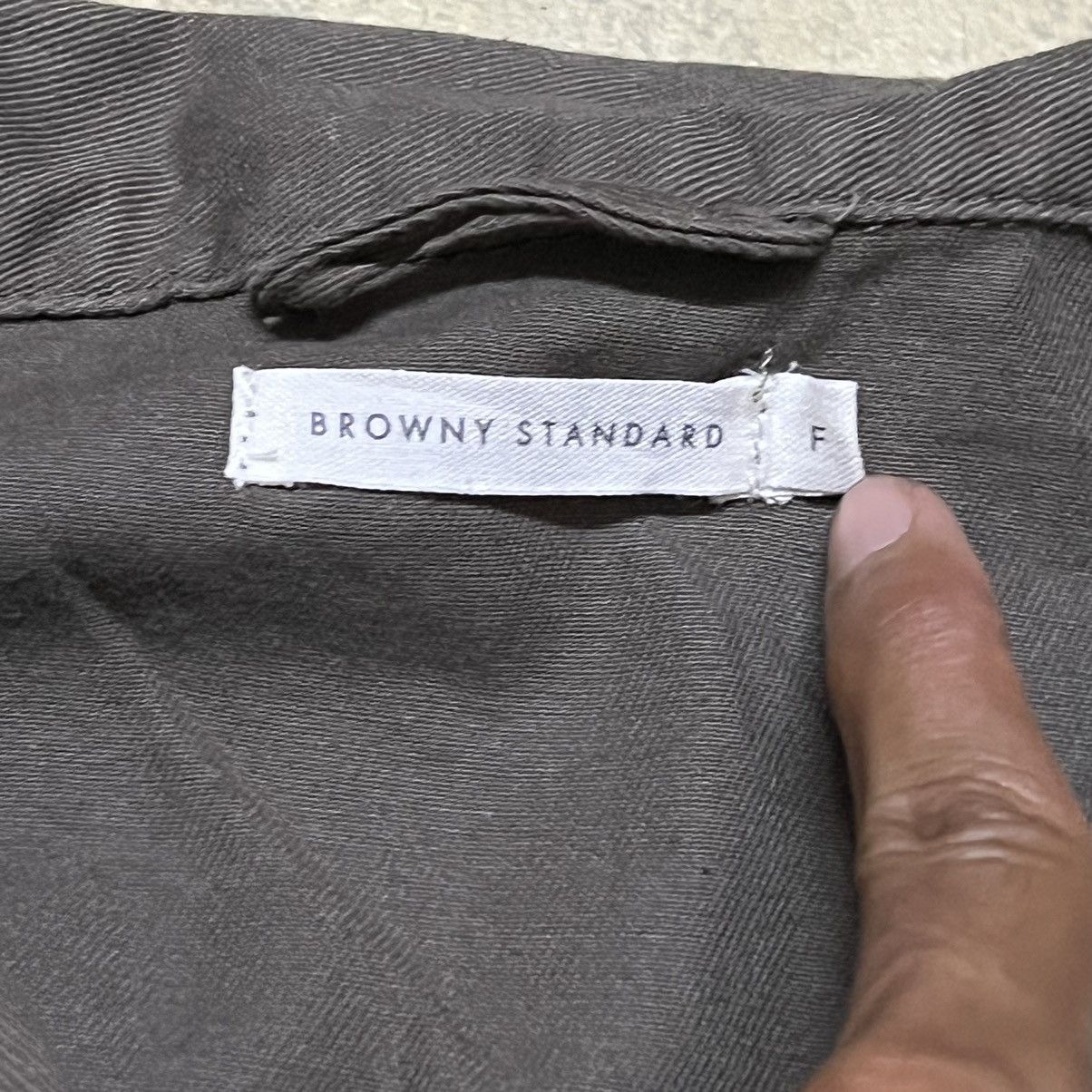 Japanese Brand Japanese Brand Browny Army Style Button Up Shirt Size US S / EU 44-46 / 1 - 7 Thumbnail