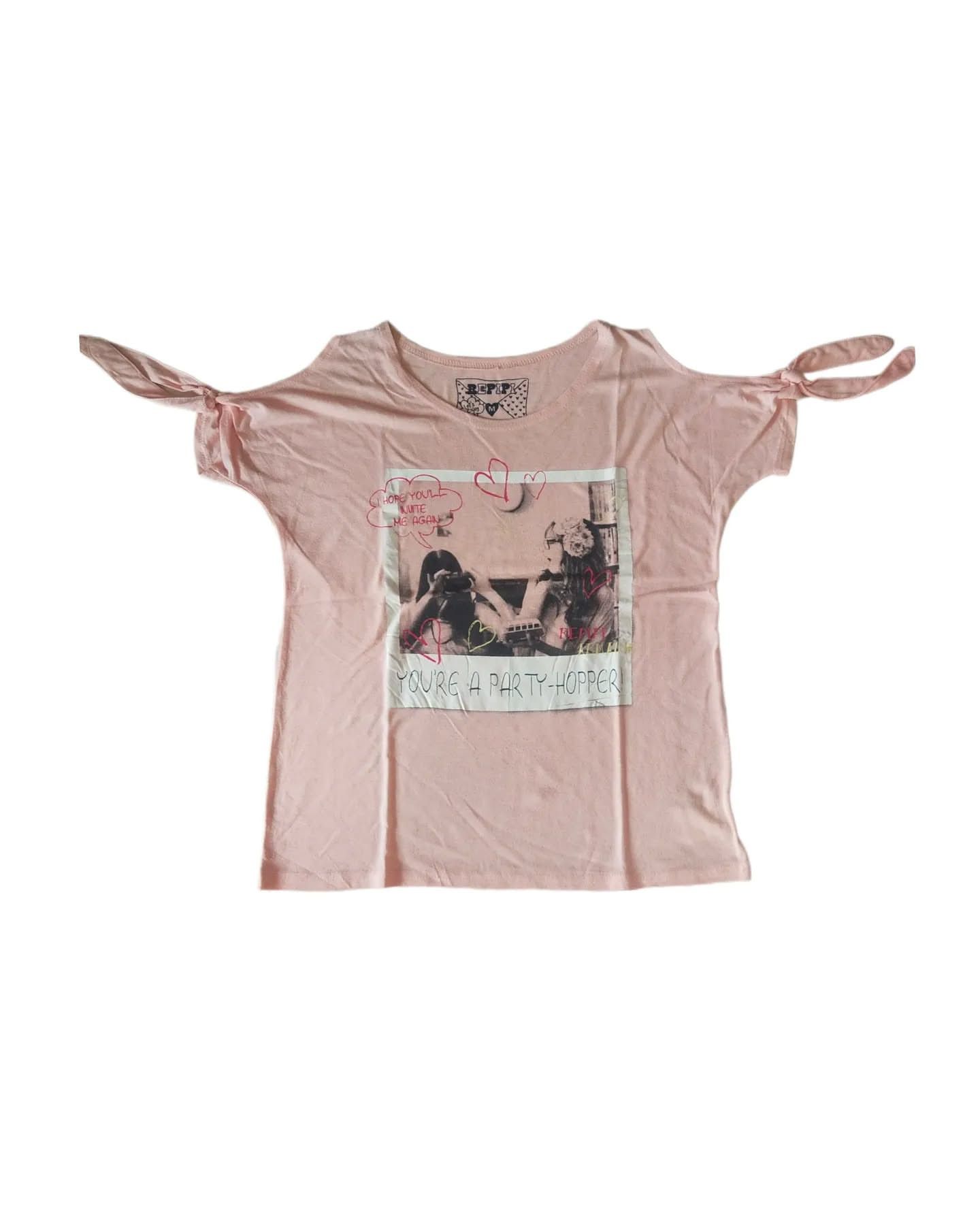 If Six Was Nine × Japanese Brand Repipi Armario Pink Girl Art Woman Tees Size M / US 6-8 / IT 42-44 - 1 Thumbnail