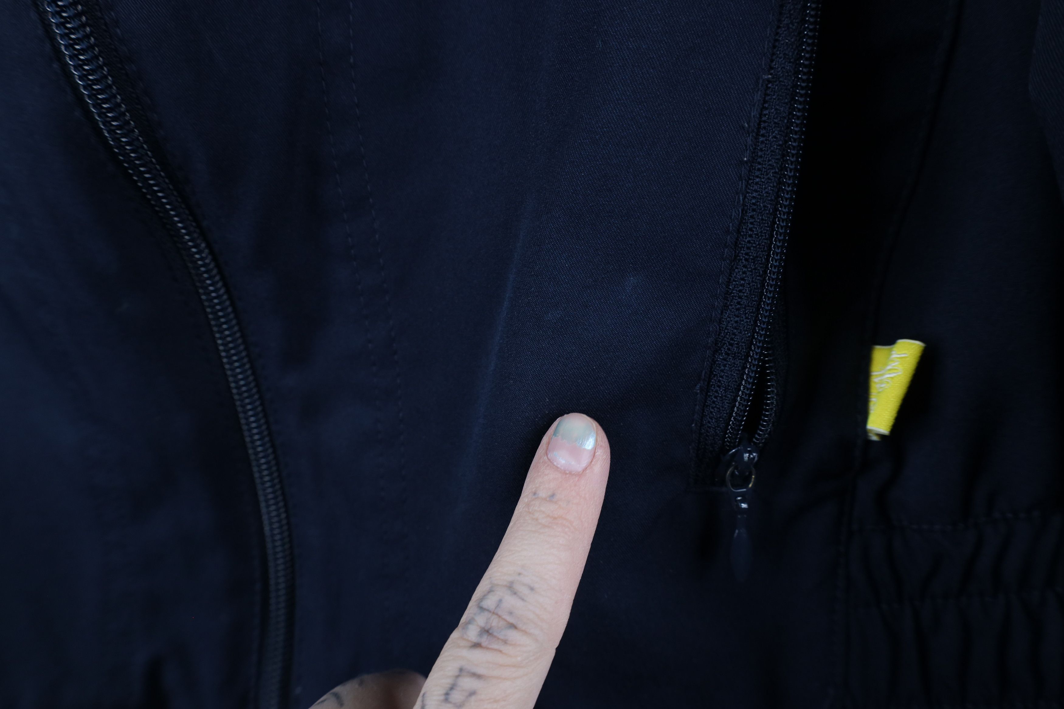 Nike × Vintage Vintage Nike Scott Mini Swoosh Striped Full Zip Jacket Blue Size XL / US 12-14 / IT 48-50 - 5 Thumbnail
