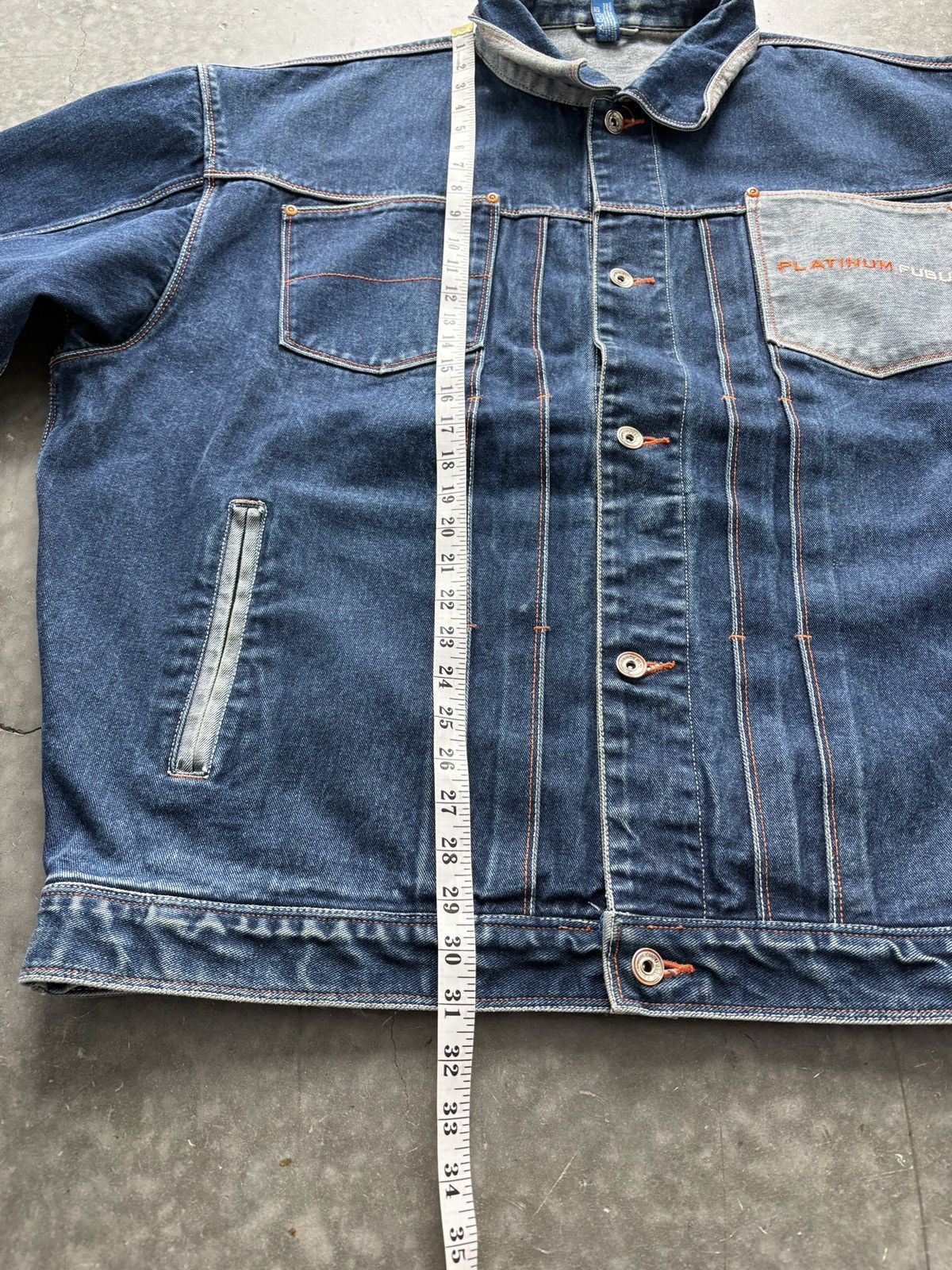 Fubu Vintage Y2K Platinum Fubu Russell vs Rudy Denim Jacket Size US XXL / EU 58 / 5 - 15 Thumbnail